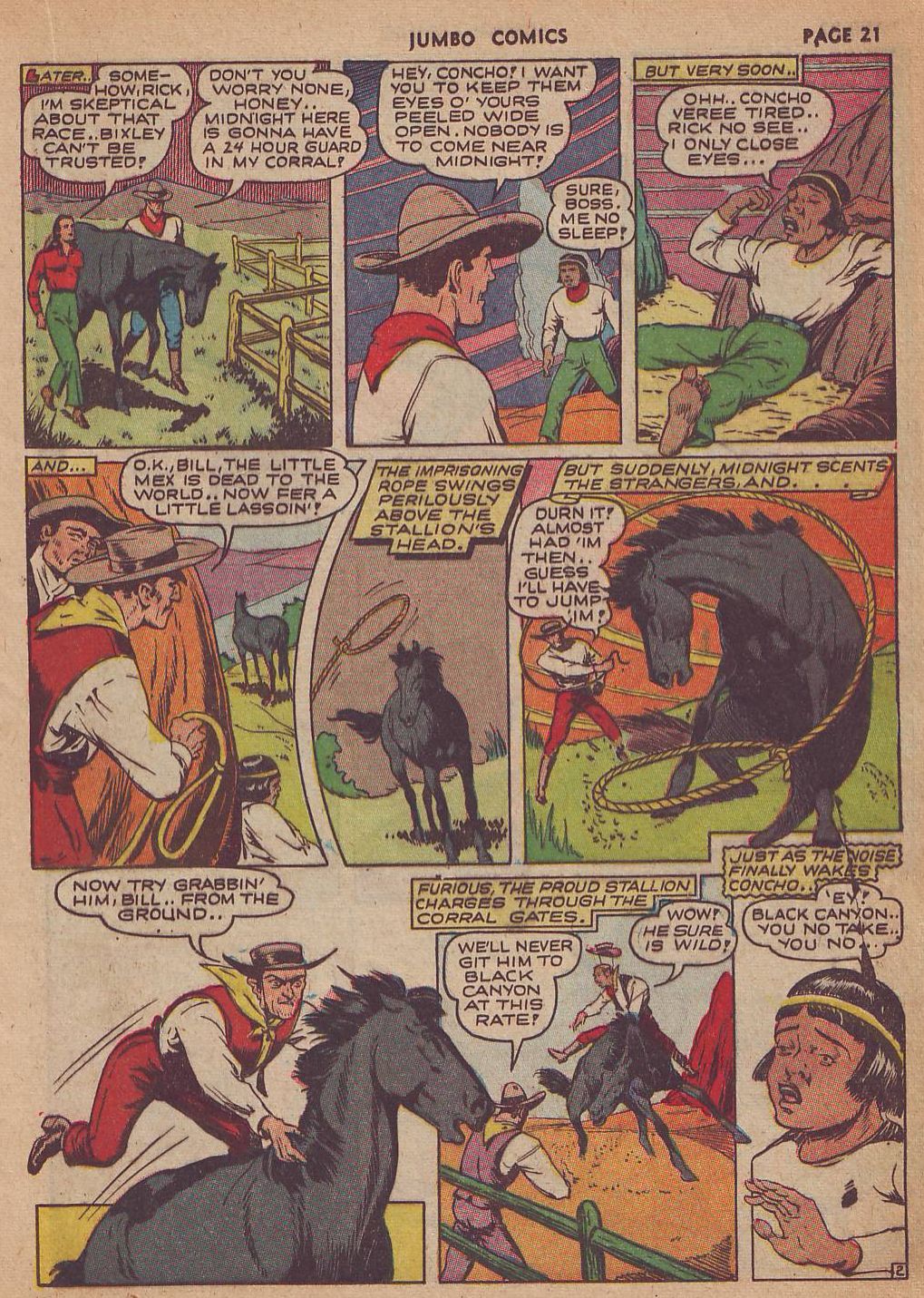 Read online Jumbo Comics comic -  Issue #39 - 22