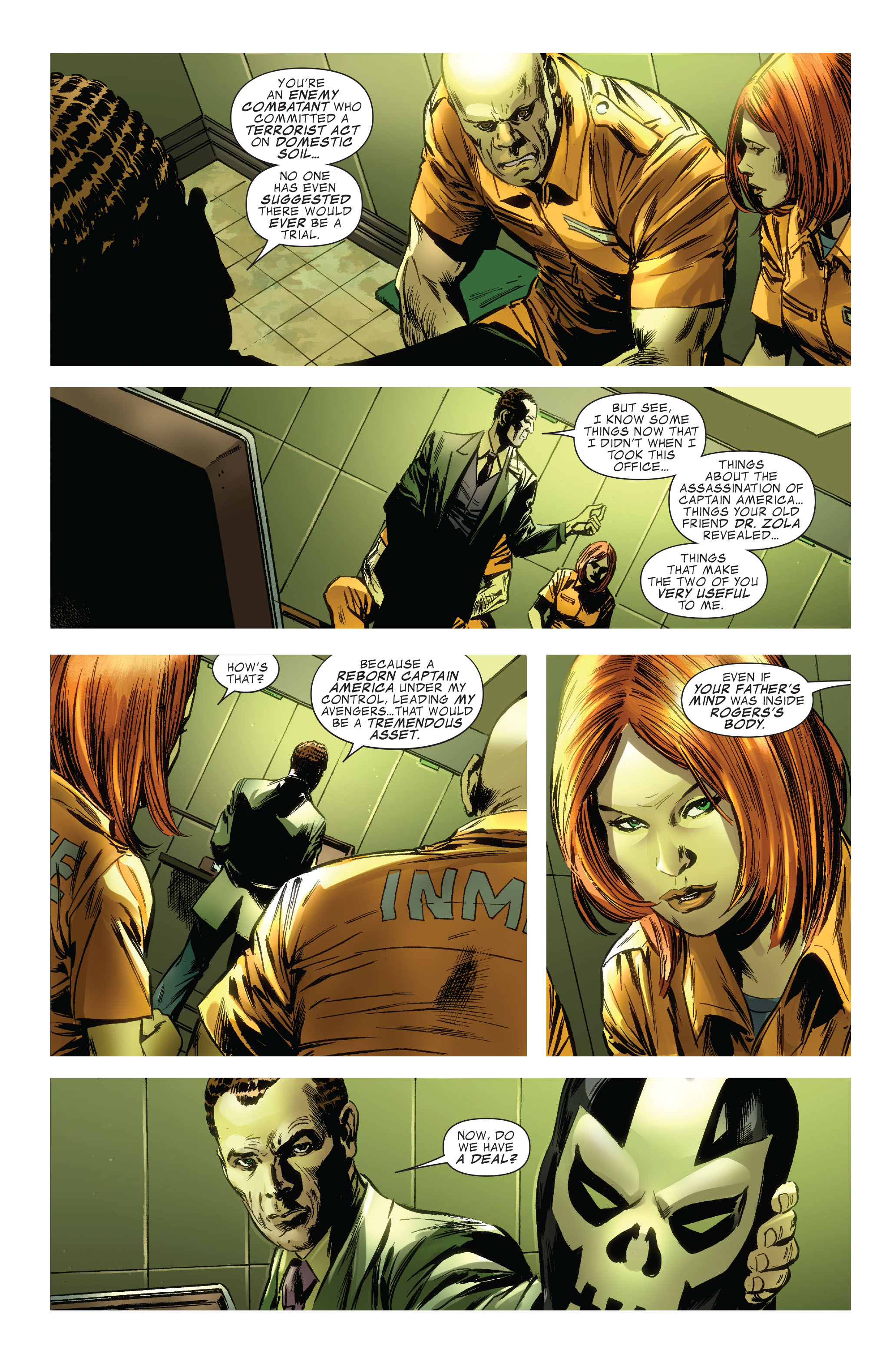 Read online Captain America: Reborn comic -  Issue #2 - 17