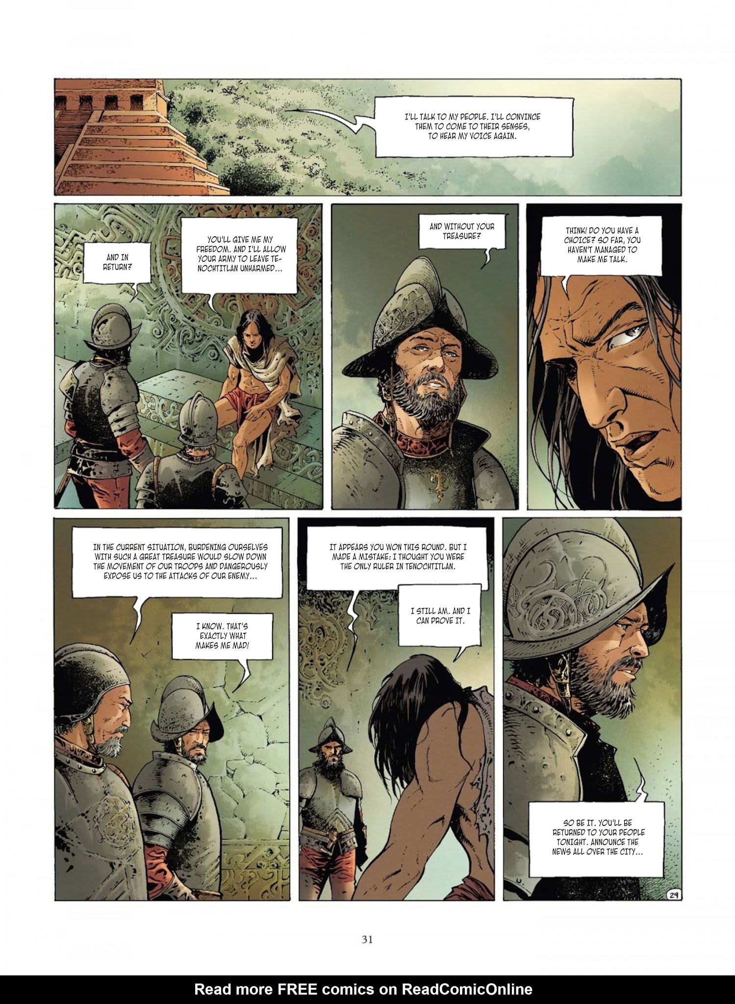 Read online Conquistador comic -  Issue #4 - 34