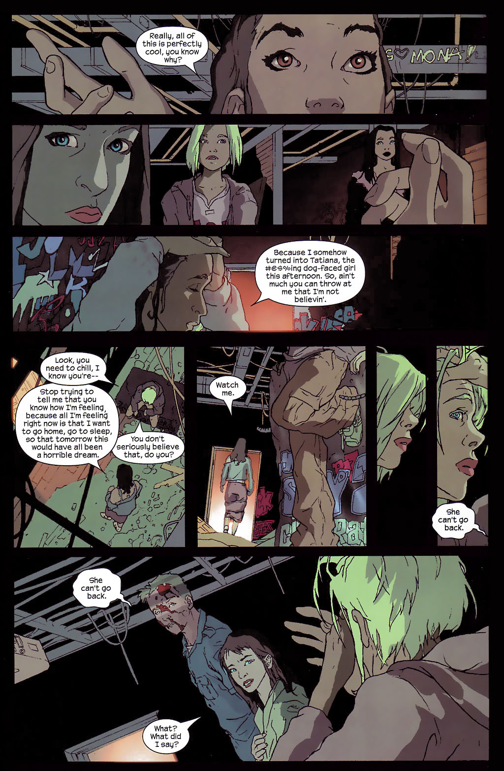 Read online NYX comic -  Issue #6 - 8