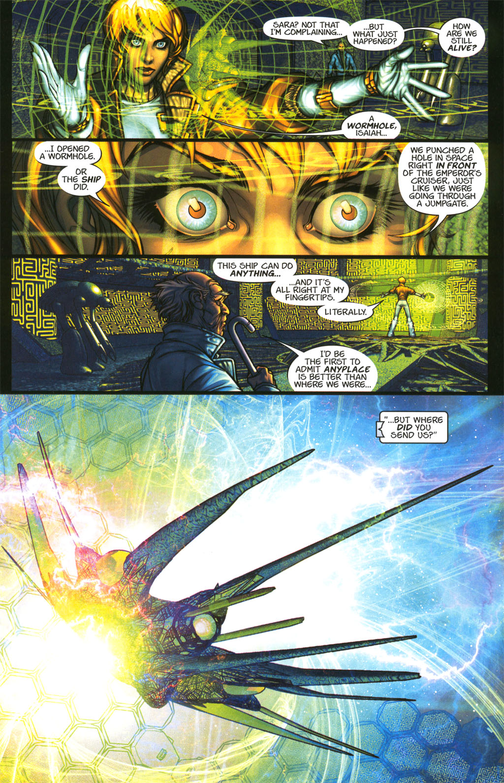 Read online Chimera comic -  Issue #4 - 28