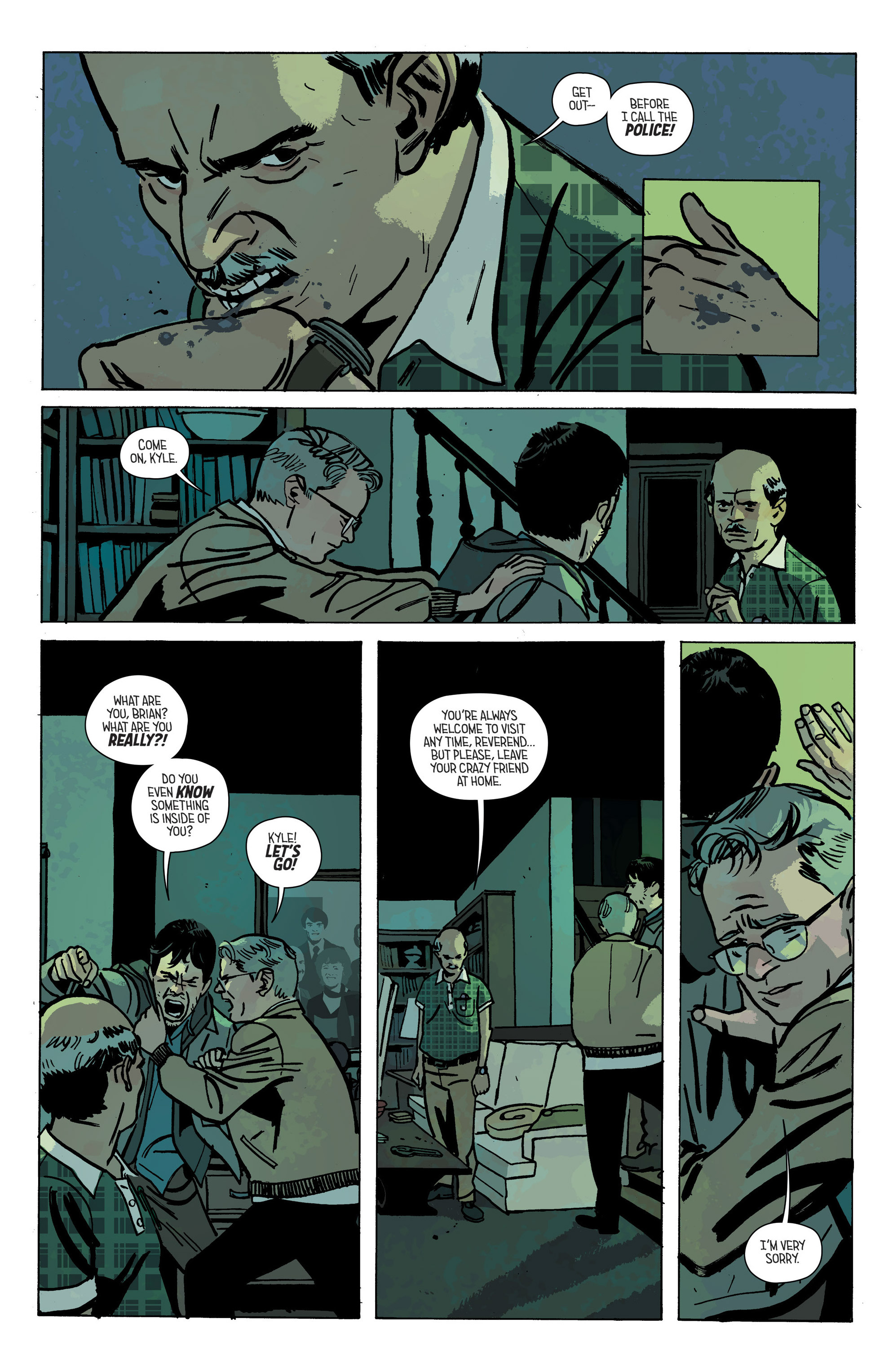 Read online Outcast by Kirkman & Azaceta comic -  Issue #8 - 9
