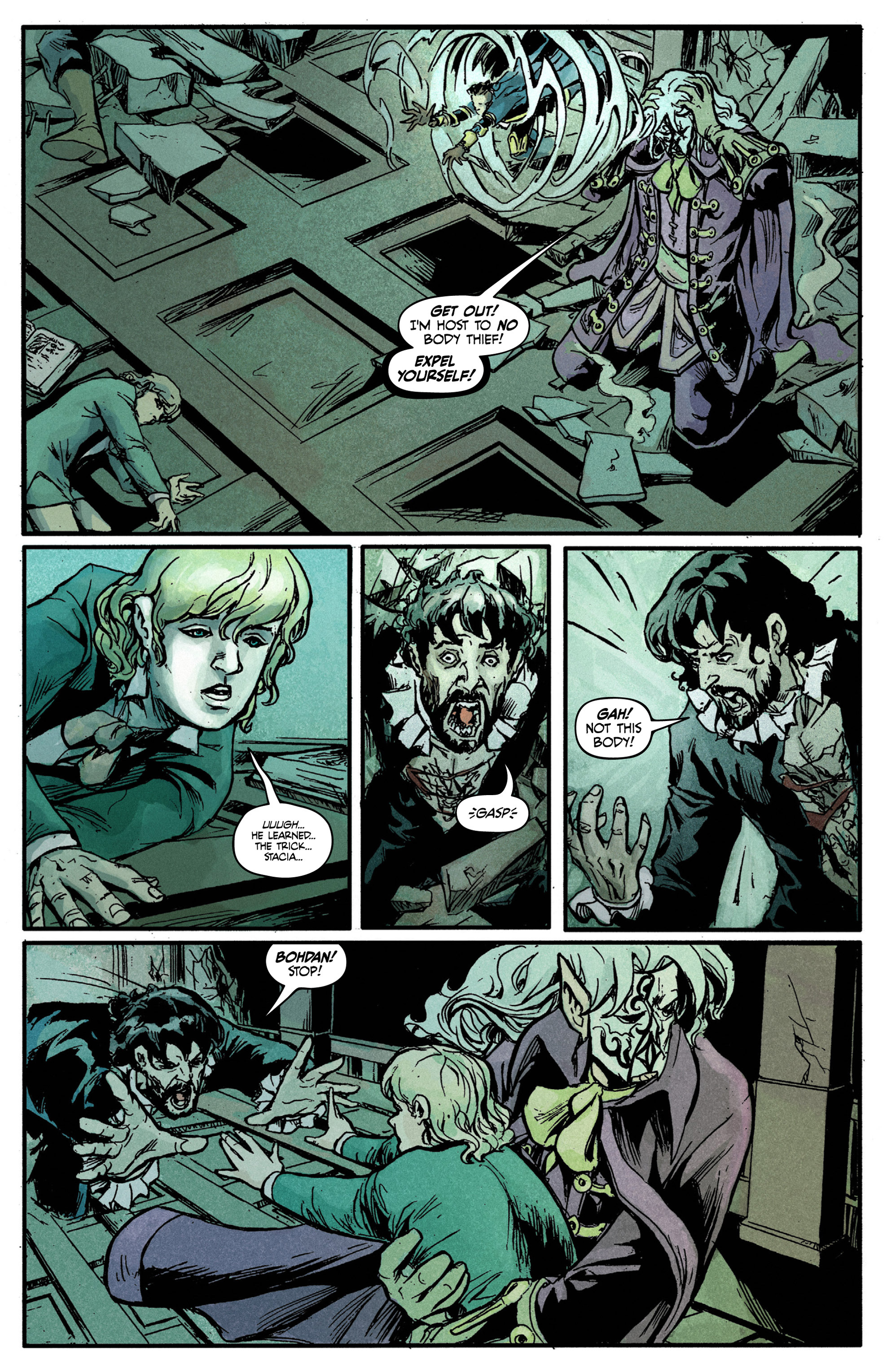 Read online Raven Nevermore comic -  Issue #5 - 12