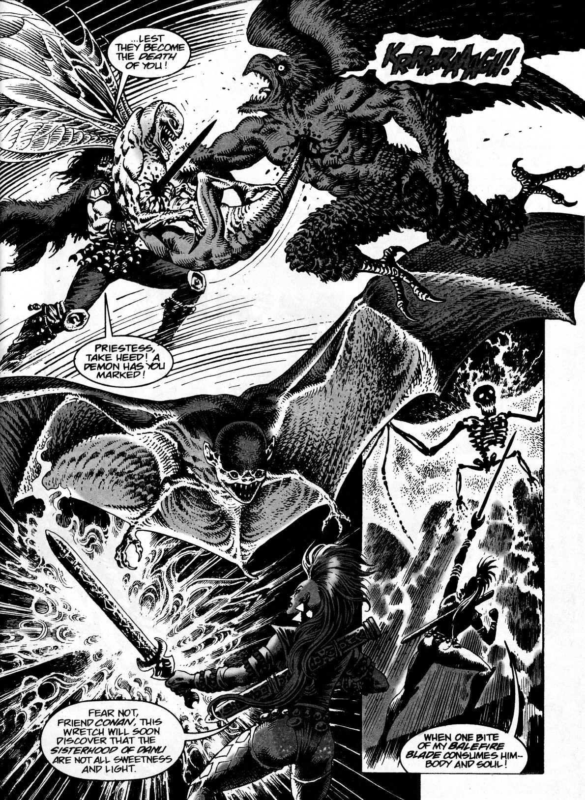 Read online Conan the Savage comic -  Issue #6 - 5