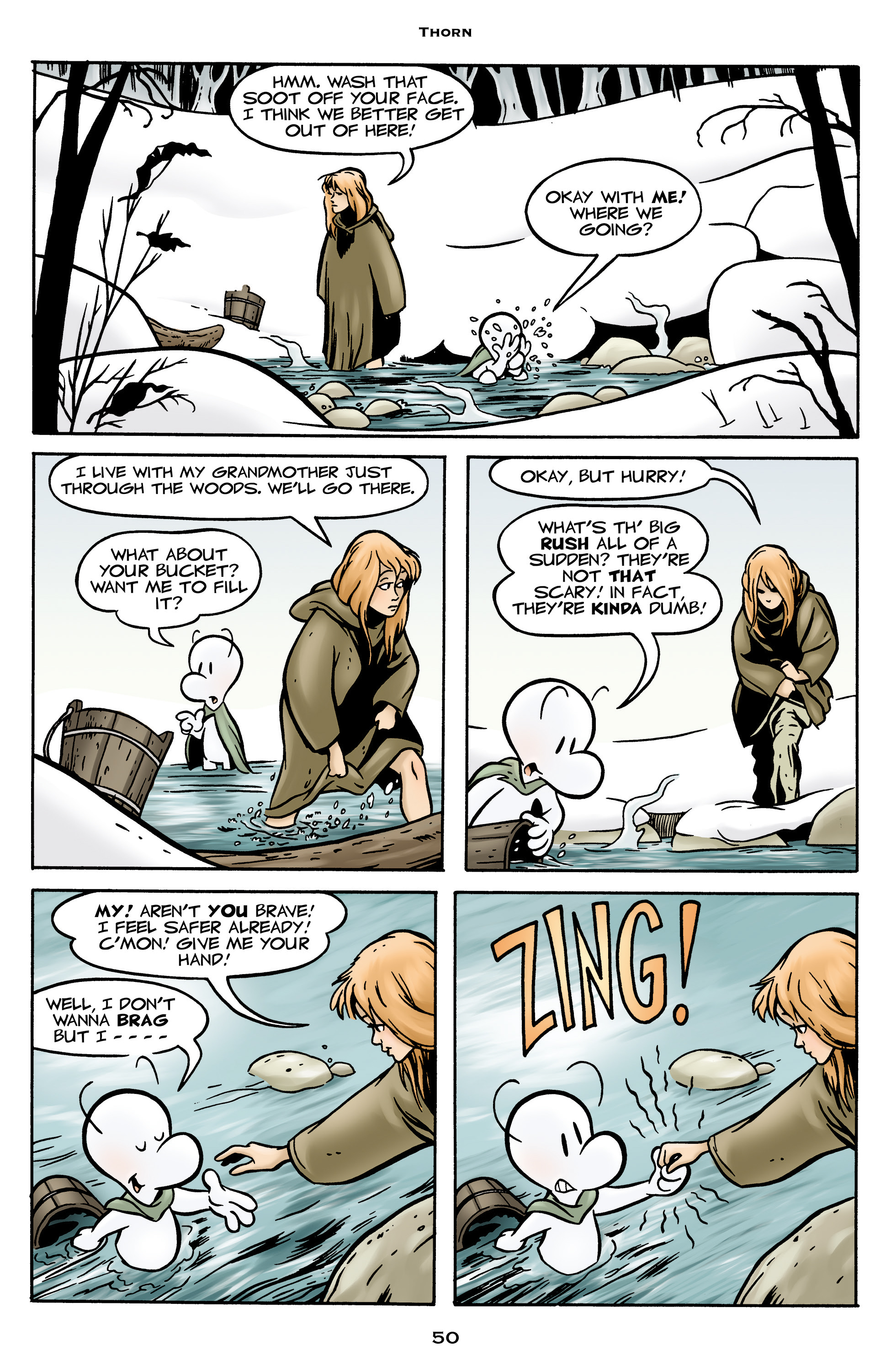 Read online Bone: Out From Boneville comic -  Issue # TPB - 50