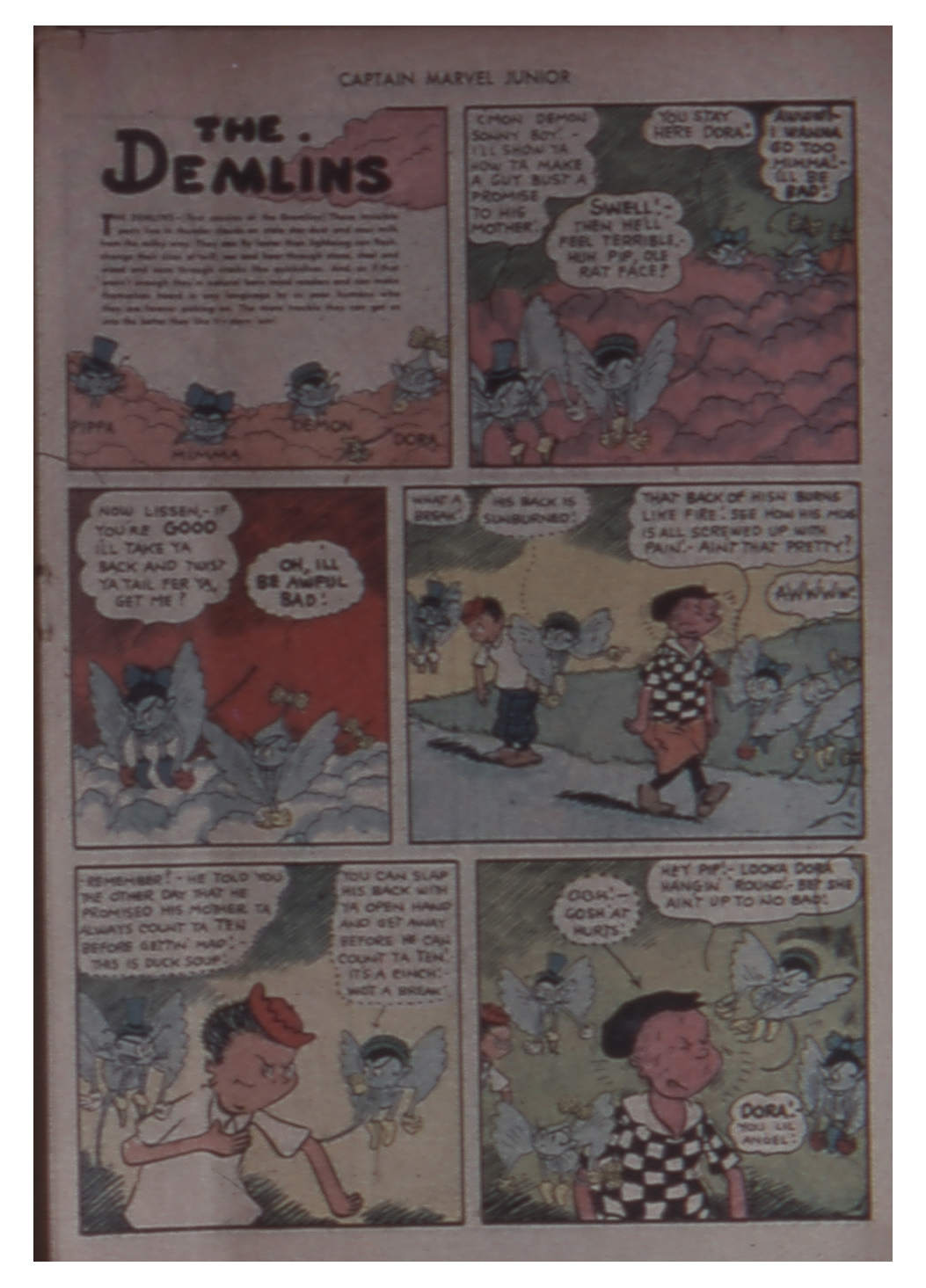 Read online Captain Marvel, Jr. comic -  Issue #11 - 31