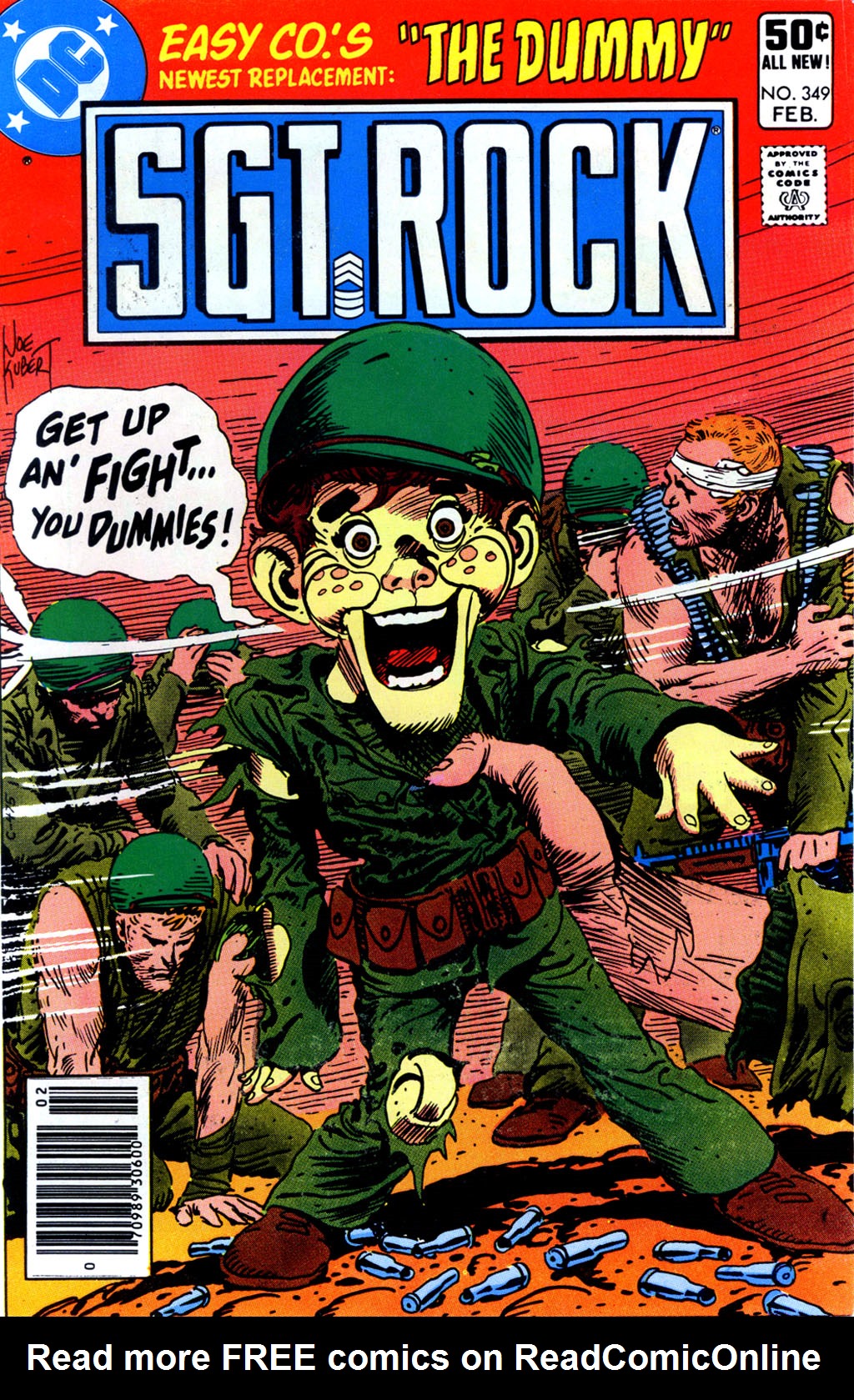 Read online Sgt. Rock comic -  Issue #349 - 1