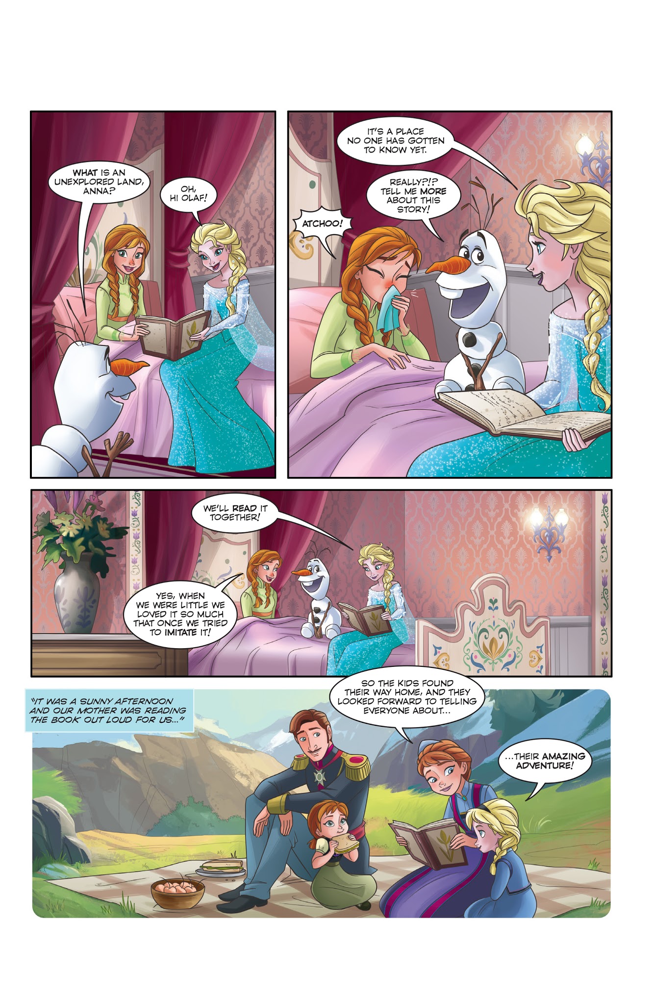 Read online Disney Frozen comic -  Issue #7 - 22