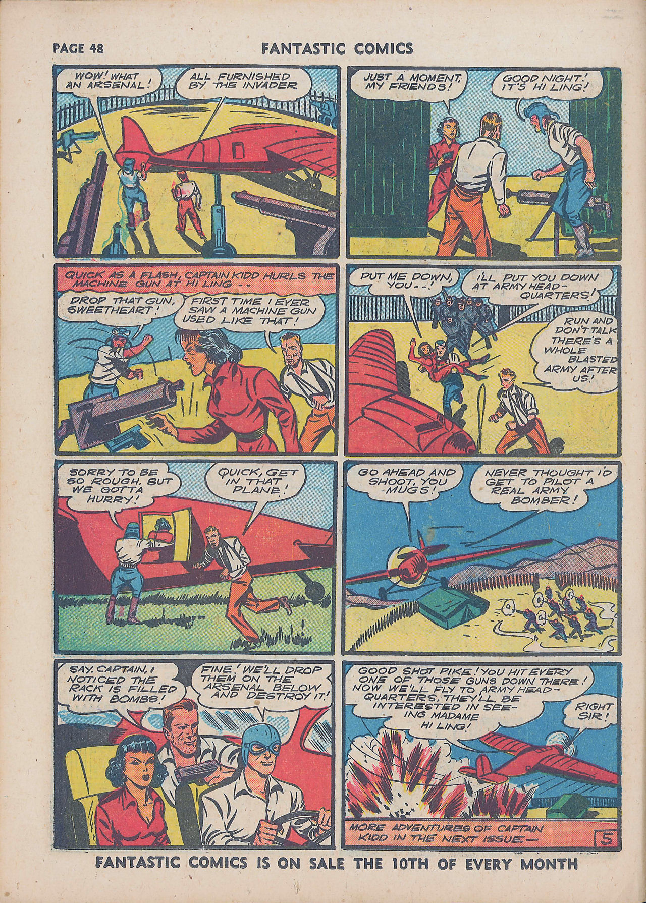 Read online Fantastic Comics comic -  Issue #16 - 49