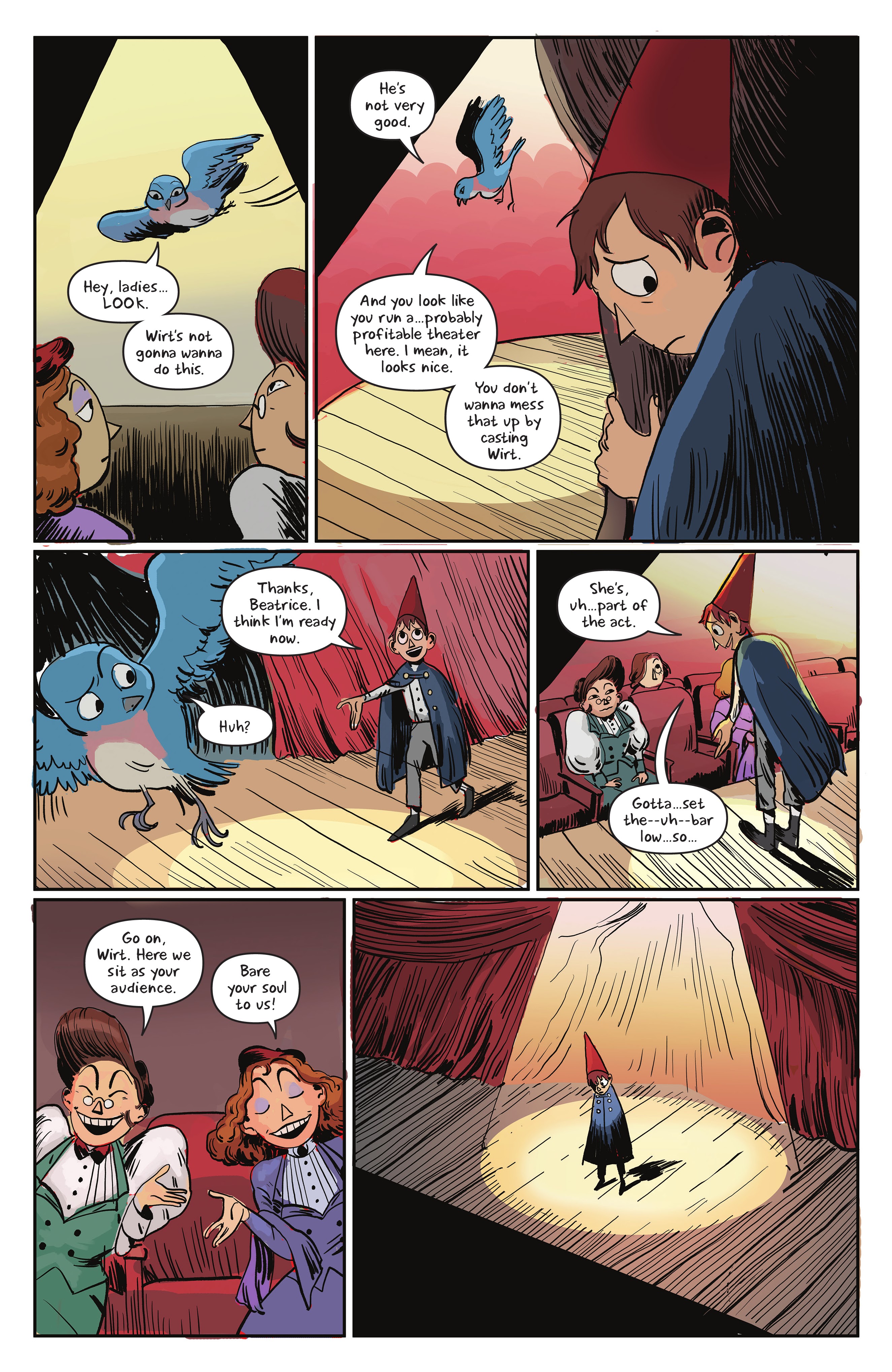 Read online Over the Garden Wall: Soulful Symphonies comic -  Issue # TPB - 22