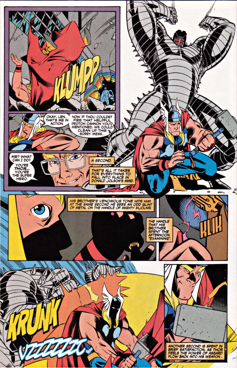 Read online Marvels Comics: Spider-Man comic -  Issue #Marvels Comics Thor - 19