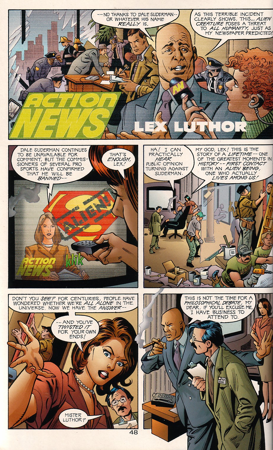 Read online Superman Inc. comic -  Issue # Full - 50