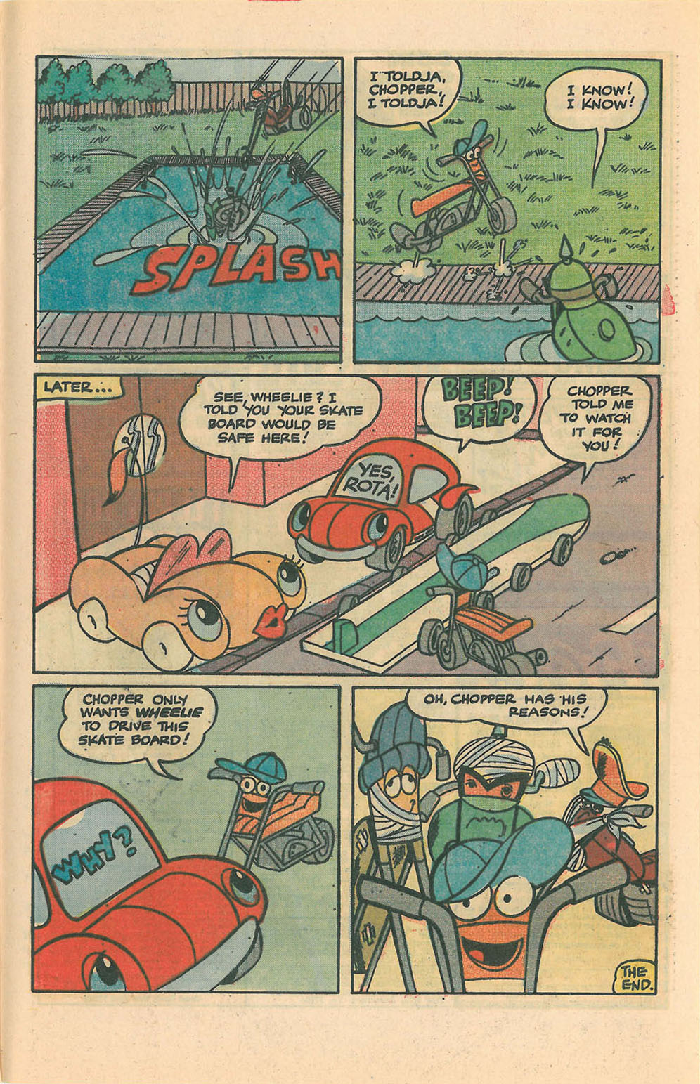 Read online Wheelie and the Chopper Bunch comic -  Issue #5 - 29