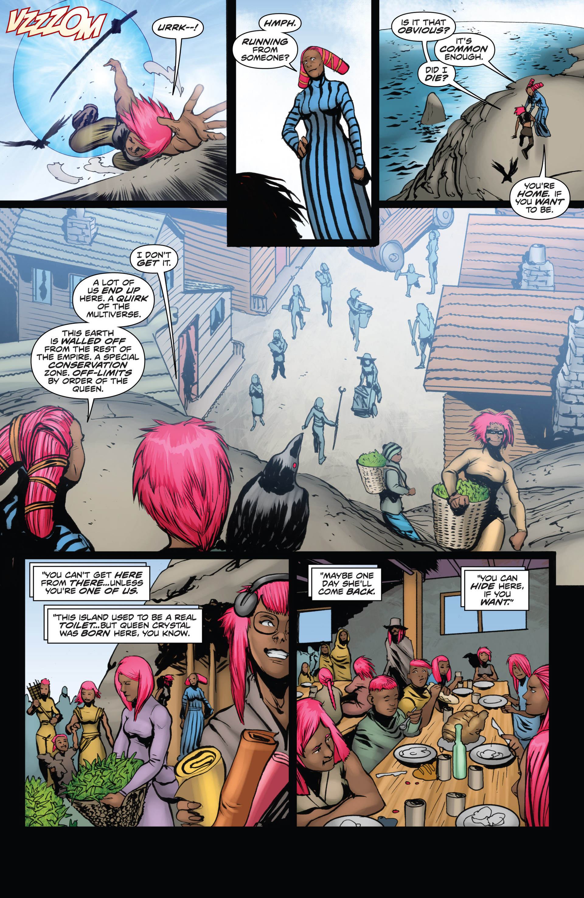 Read online Higher Earth comic -  Issue #9 - 14