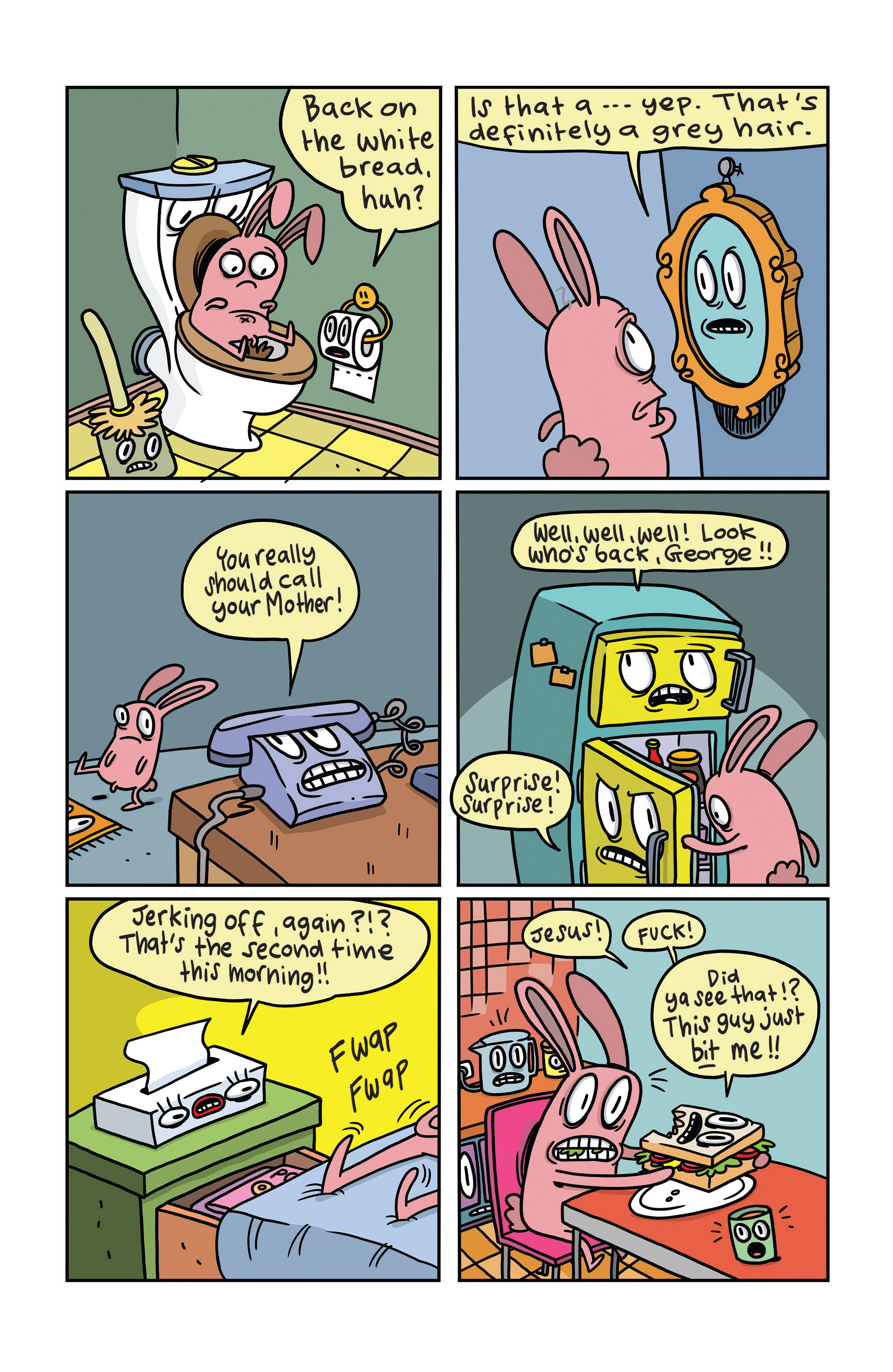 Read online Itty Bitty Bunnies in Rainbow Pixie Candy Land: Pop Tarts comic -  Issue # Full - 21