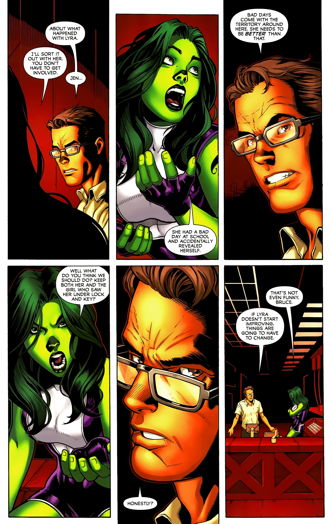 Read online She-Hulks comic -  Issue #3 - 10