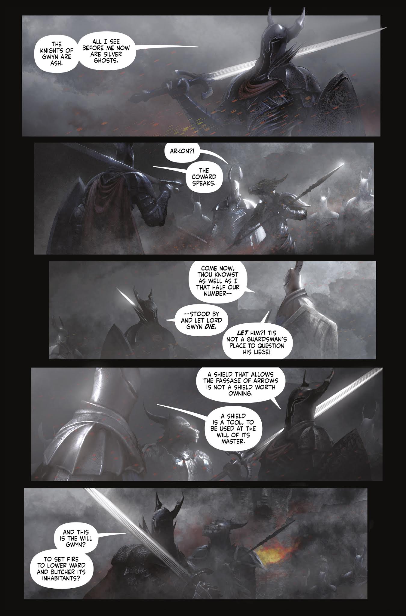 Read online Dark Souls: The Age of Fire comic -  Issue #4 - 8