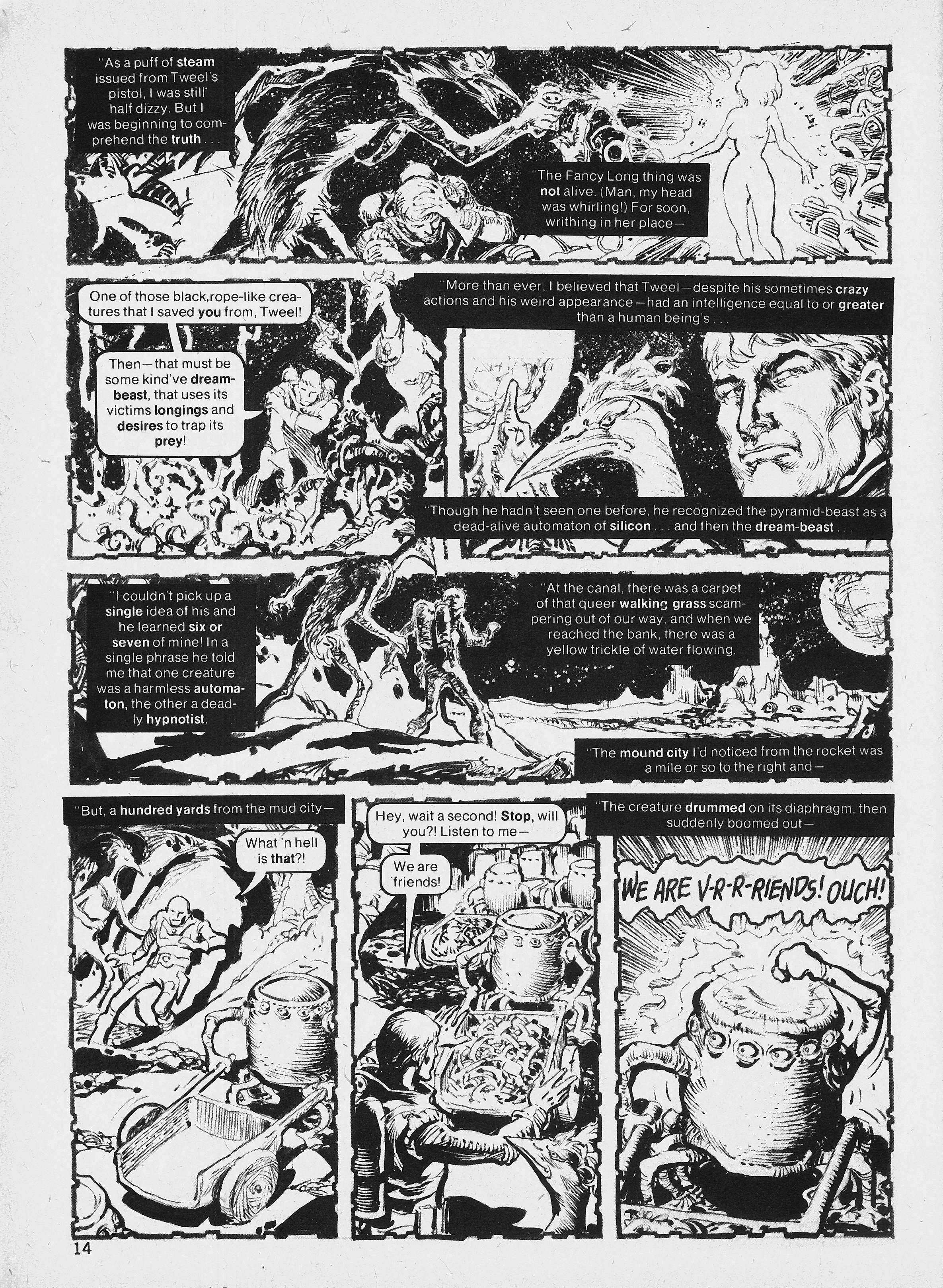 Read online Unknown Worlds of Science Fiction Giant Size Special comic -  Issue # Full - 14