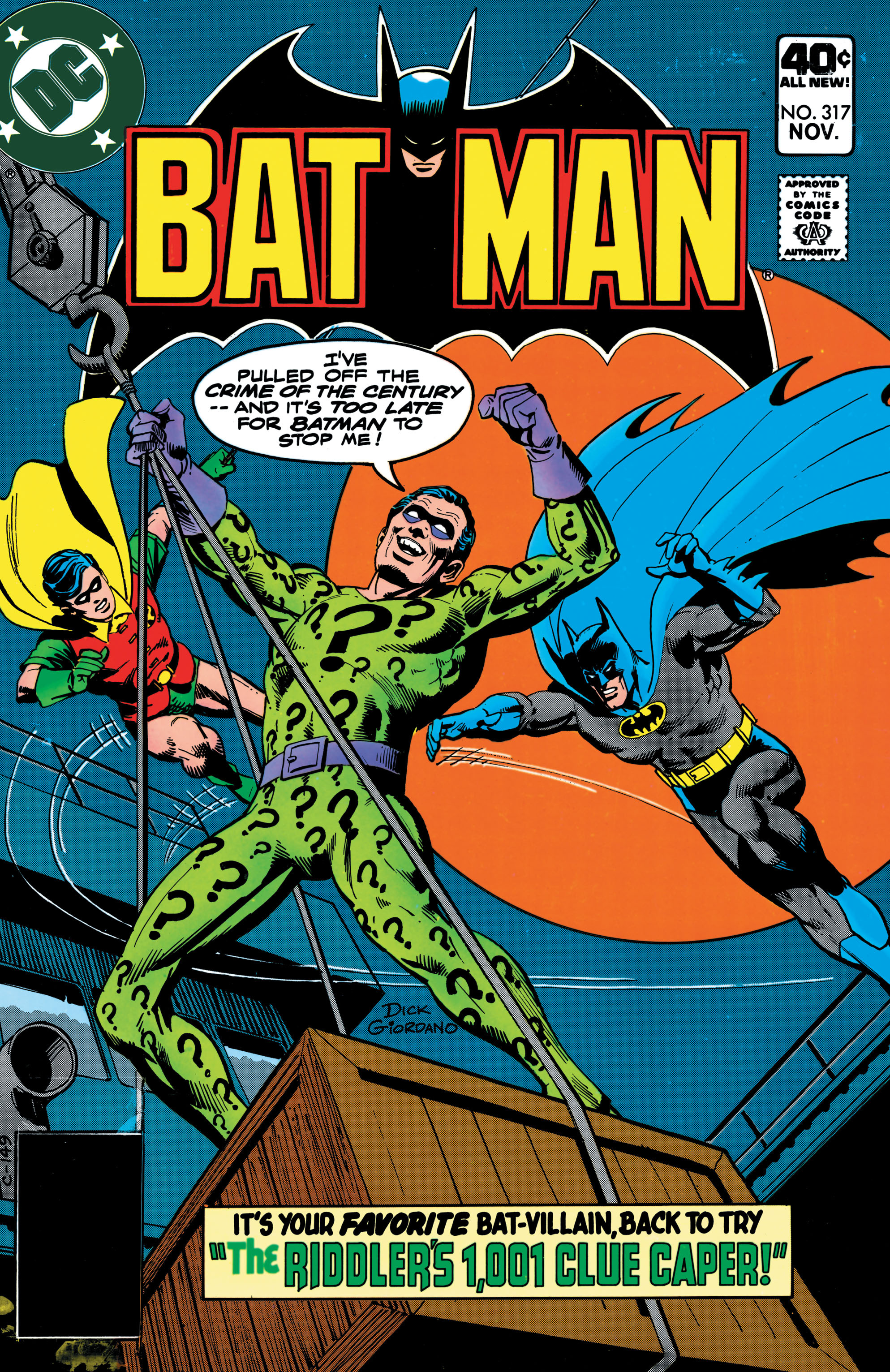 Read online Batman (1940) comic -  Issue #317 - 1