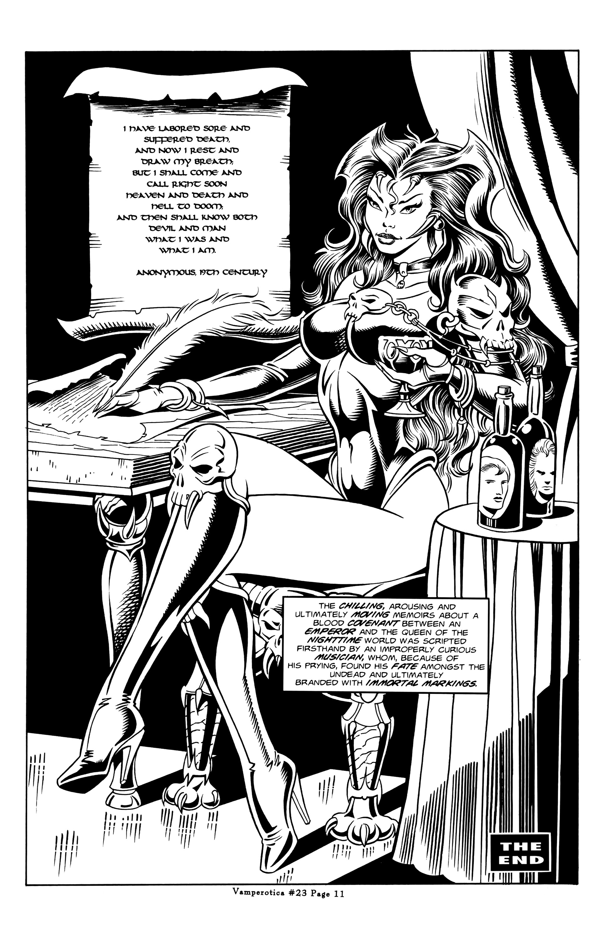 Read online Vamperotica comic -  Issue #23 - 13