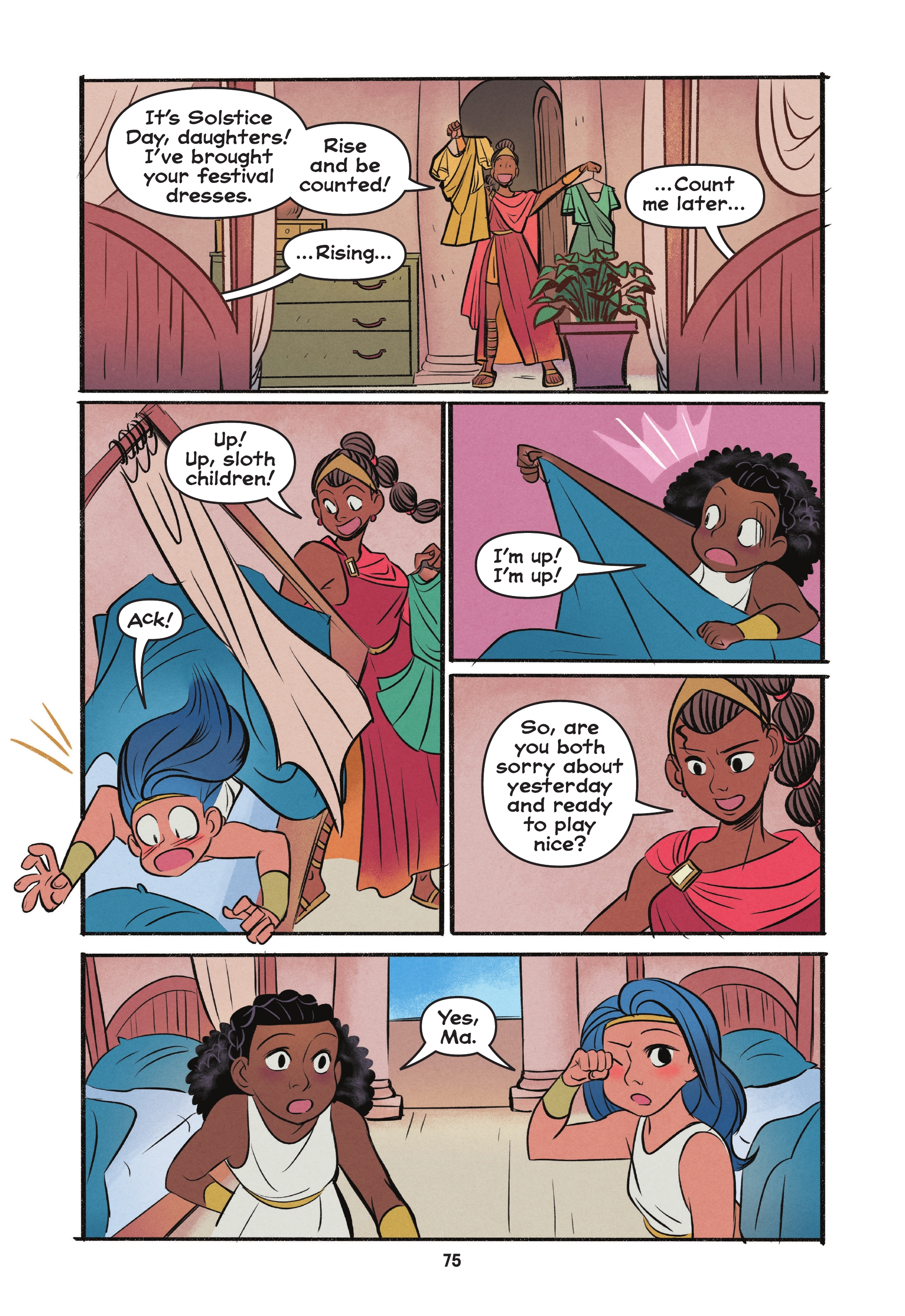 Read online Diana and Nubia: Princesses of the Amazons comic -  Issue # TPB (Part 1) - 73