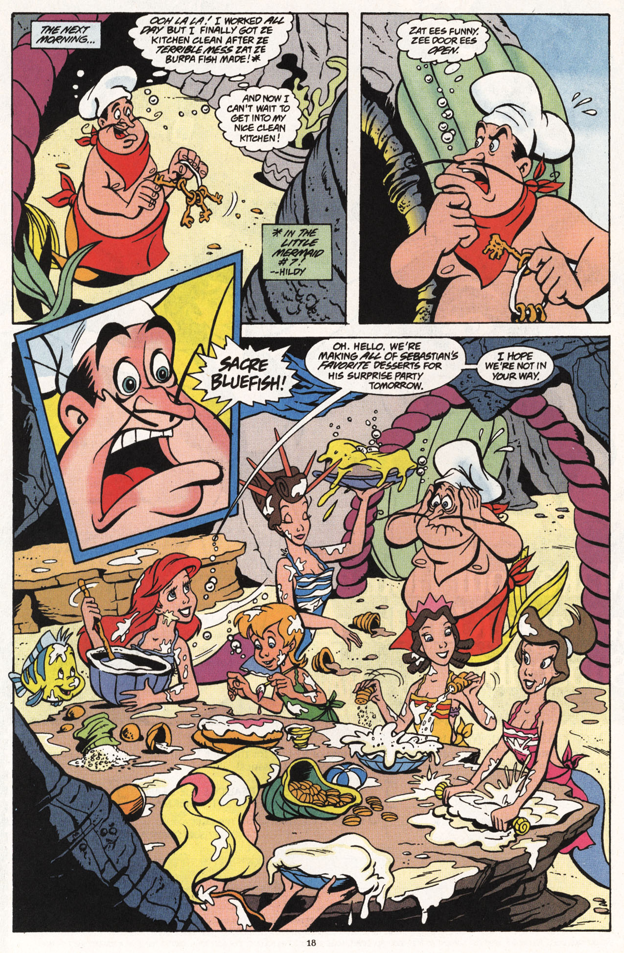 Read online Disney's The Little Mermaid comic -  Issue #10 - 20