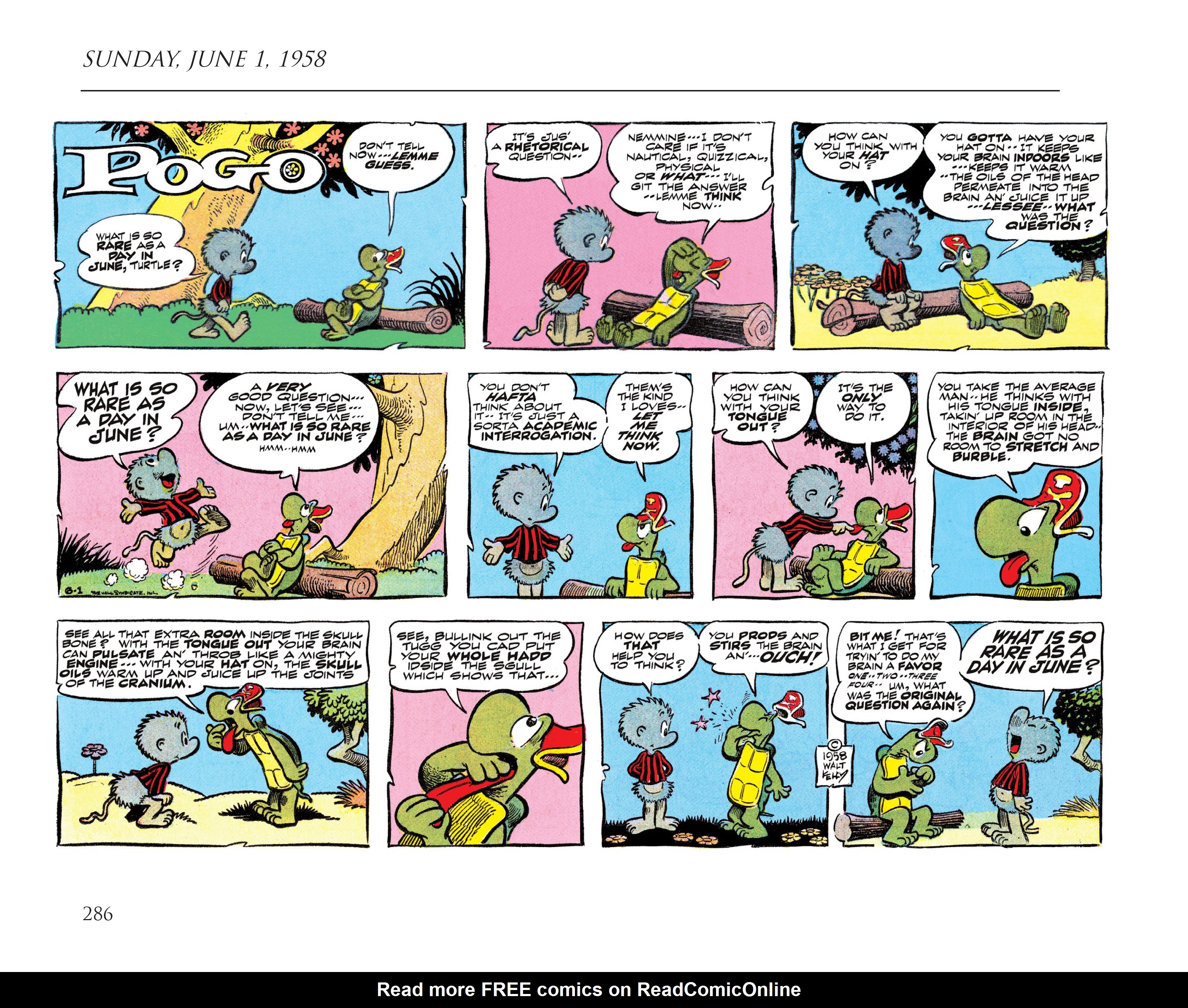 Read online Pogo by Walt Kelly: The Complete Syndicated Comic Strips comic -  Issue # TPB 5 (Part 3) - 95