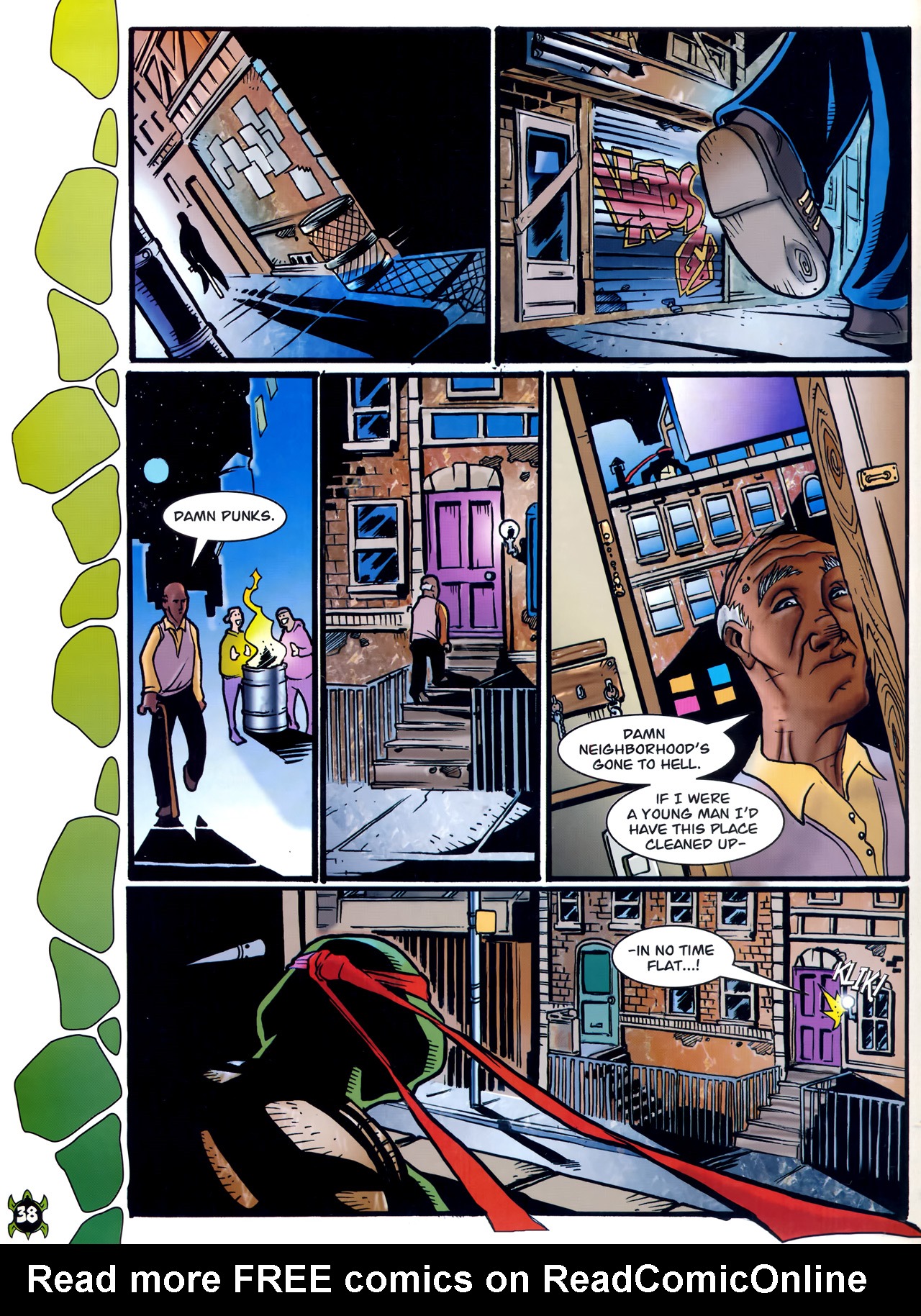 Read online Teenage Mutant Ninja Turtles Comic comic -  Issue #1 - 32