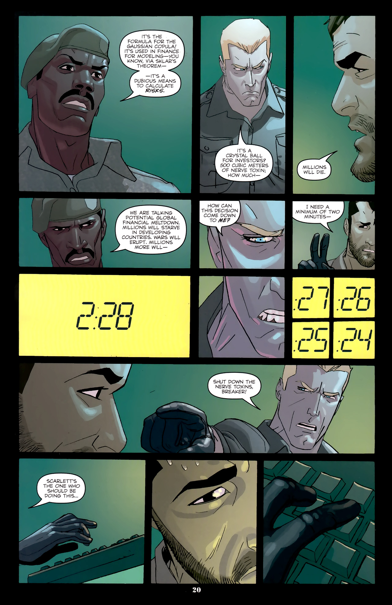 Read online G.I. Joe: Origins comic -  Issue #5 - 23