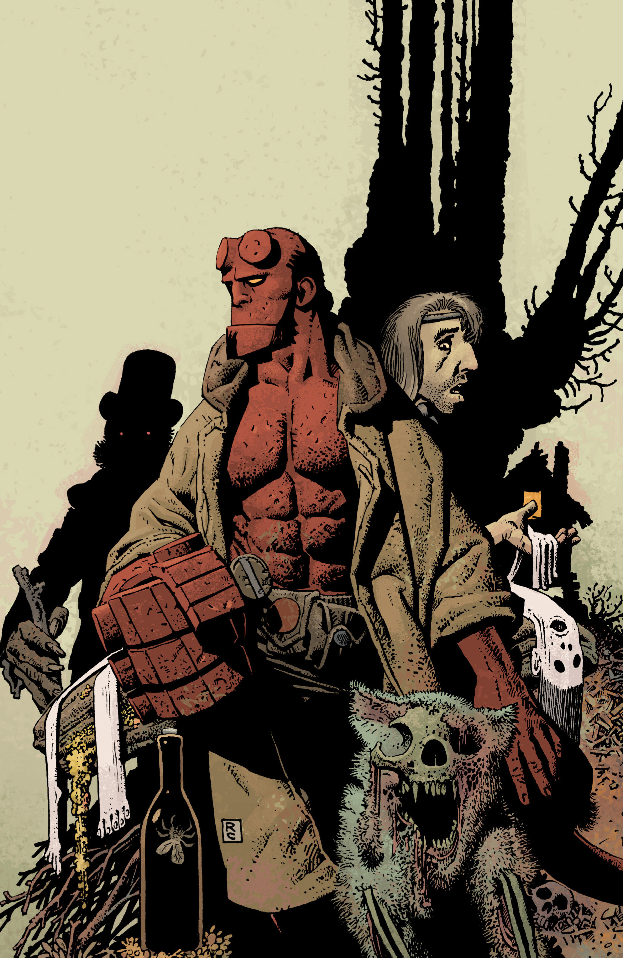 Read online Hellboy comic -  Issue #10 - 152