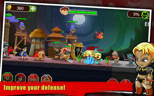 Game Chiến Thuật Legend vs Zombies