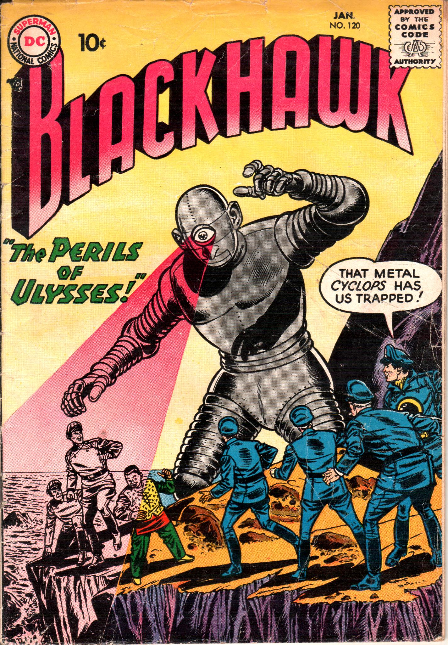 Read online Blackhawk (1957) comic -  Issue #120 - 1