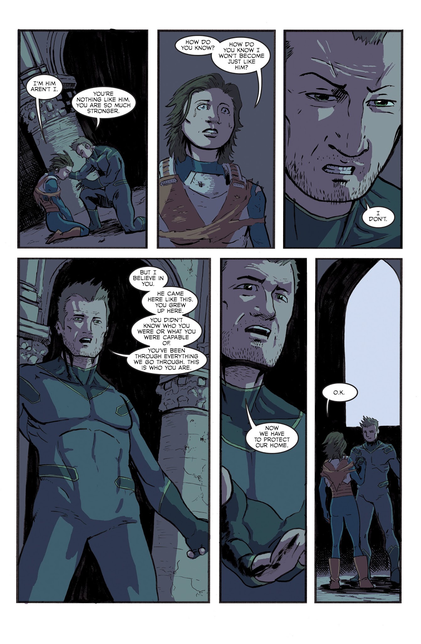 Read online 2085: Imperium Contingency comic -  Issue # TPB - 148