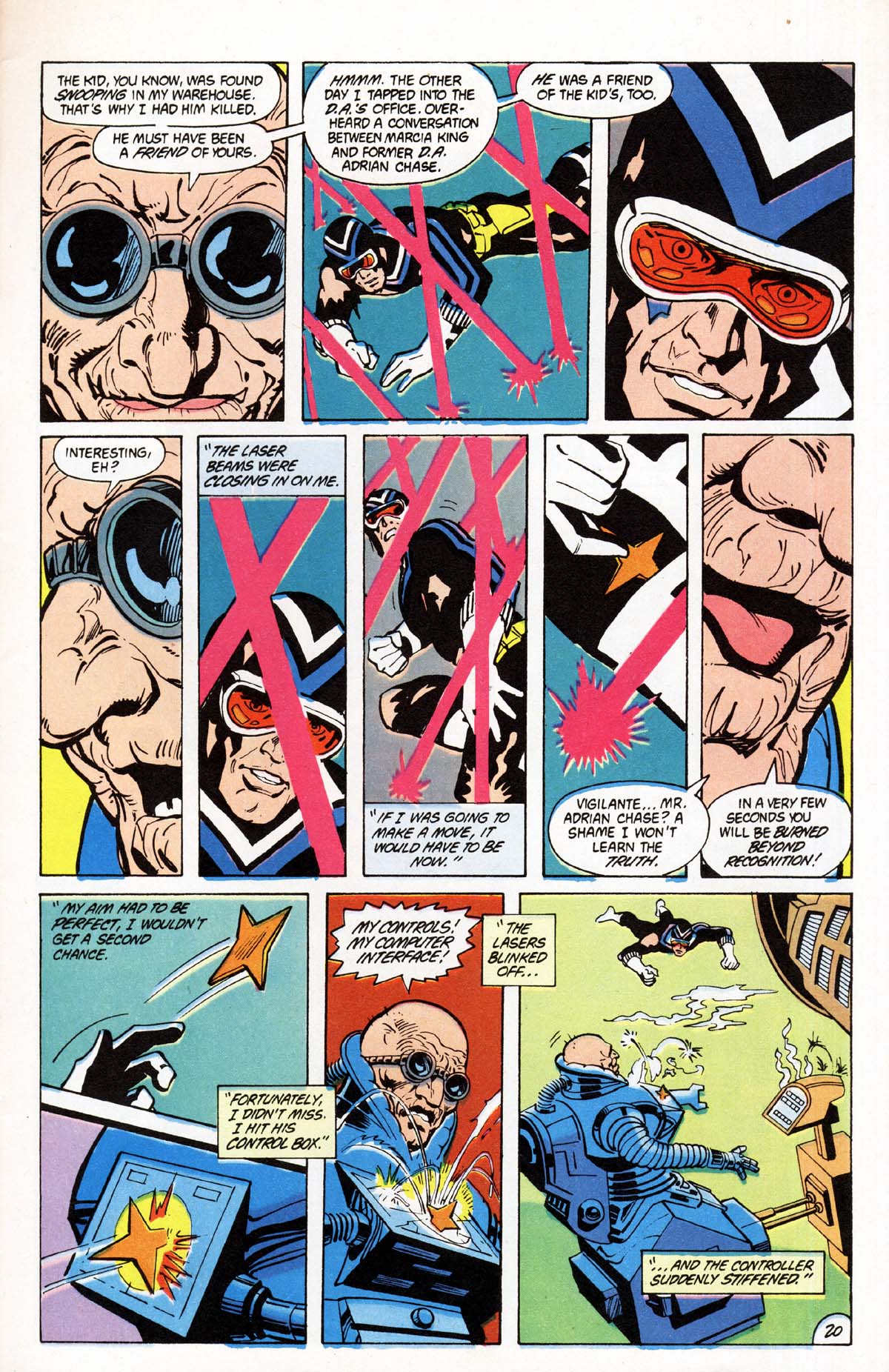 Read online Vigilante (1983) comic -  Issue #11 - 22
