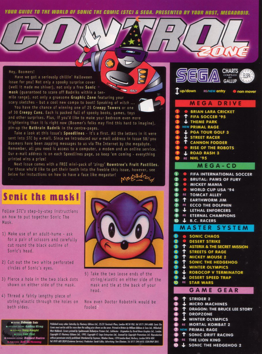 Read online Sonic the Comic comic -  Issue #64 - 2