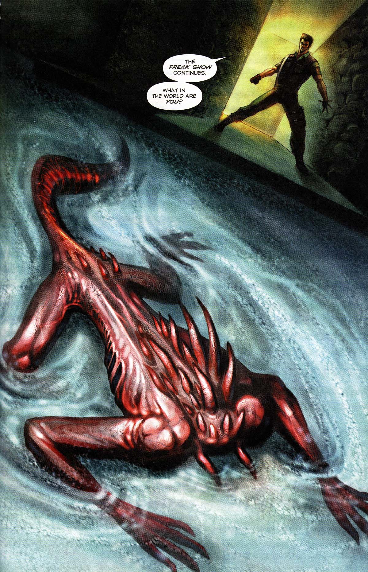 Read online Resident Evil Code: Veronica comic -  Issue #4 - 10