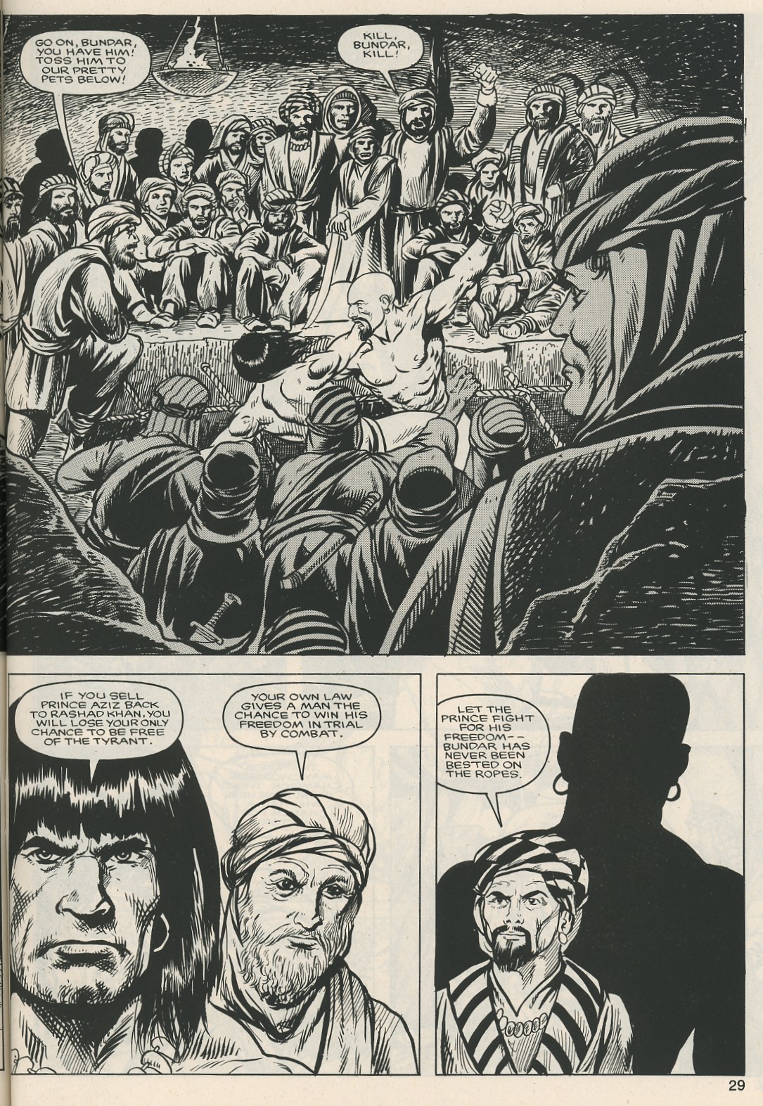 The Savage Sword Of Conan issue 124 - Page 29