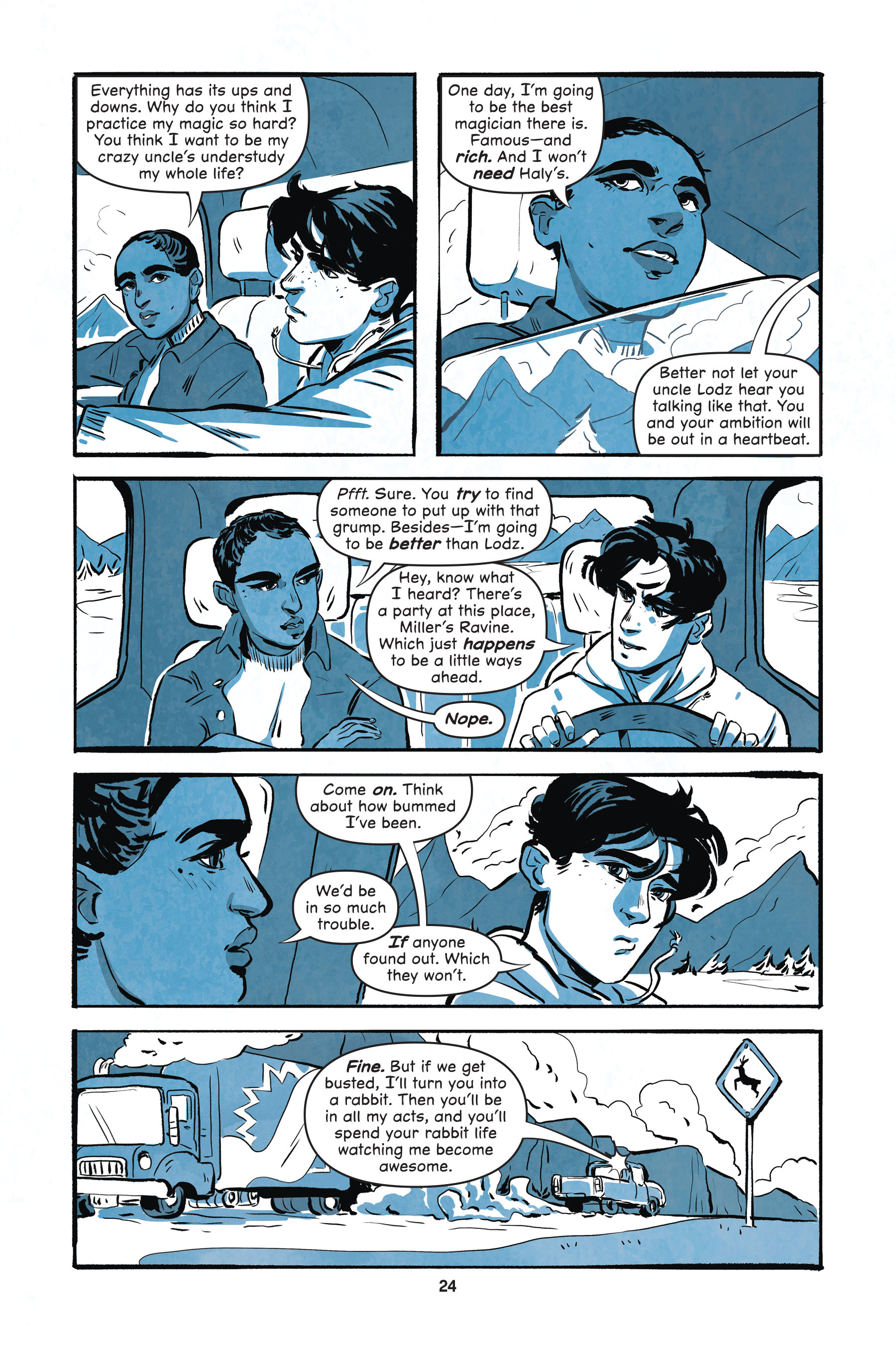 Read online Lost Carnival: A Dick Grayson Graphic Novel comic -  Issue # TPB (Part 1) - 23