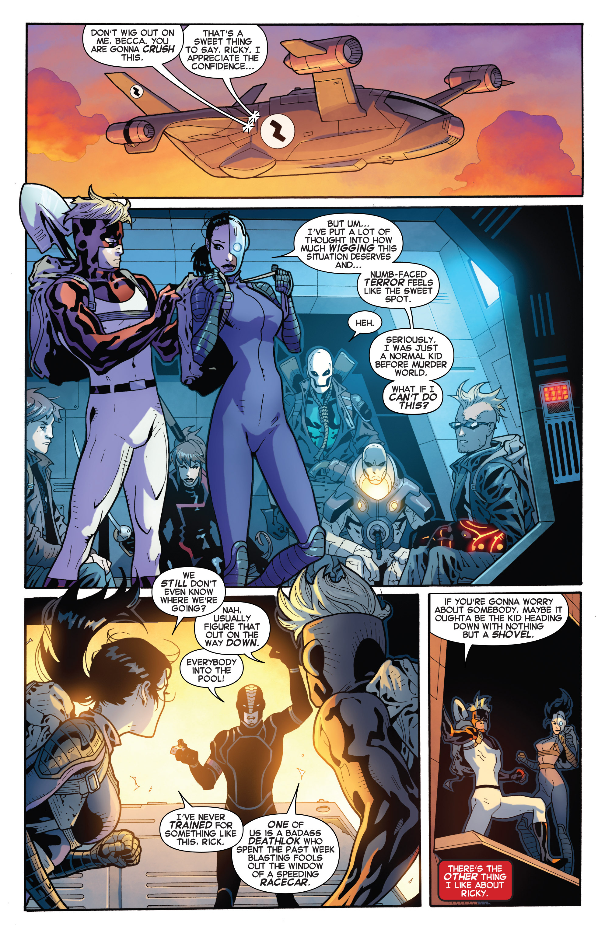 Read online Avengers Undercover comic -  Issue #6 - 8