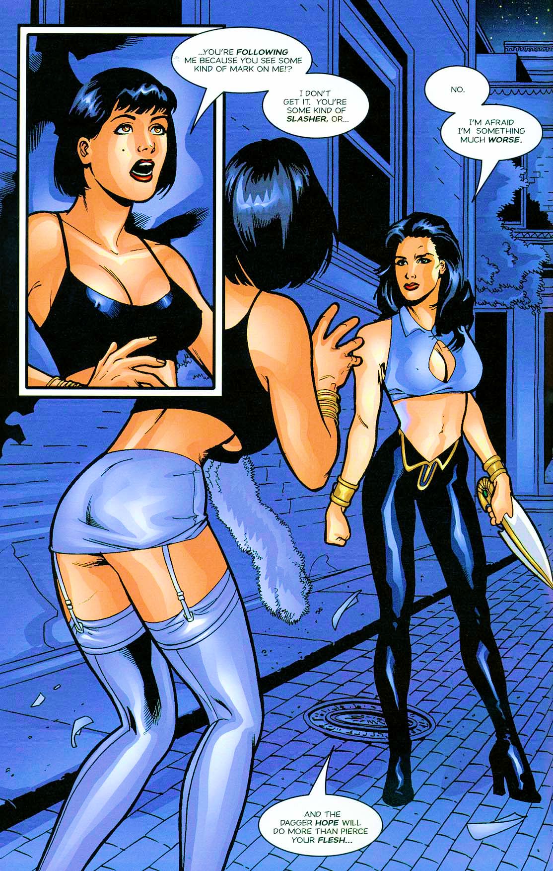 Read online Avengelyne / Pandora comic -  Issue #1 - 4