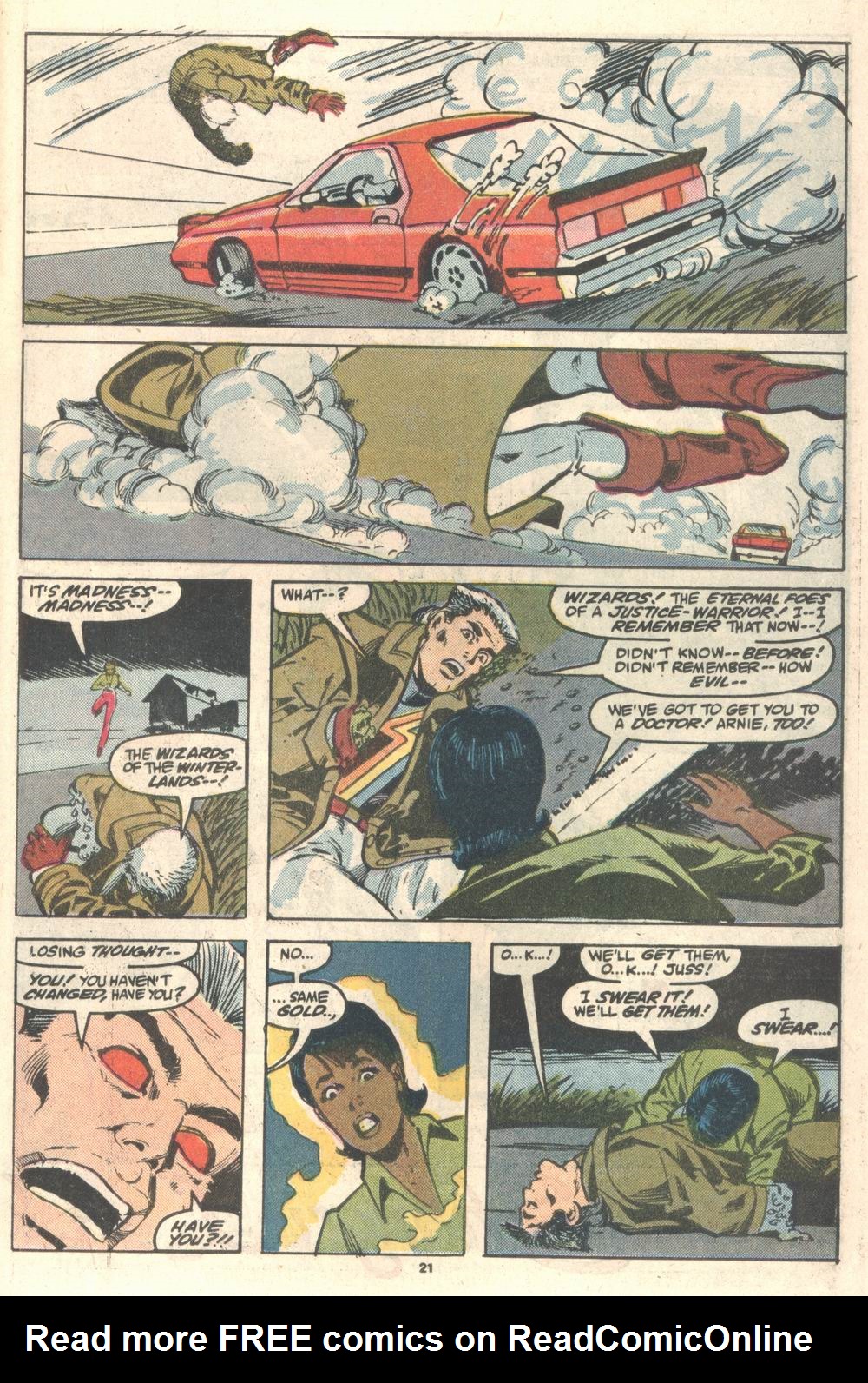 Read online Justice (1986) comic -  Issue #3 - 22