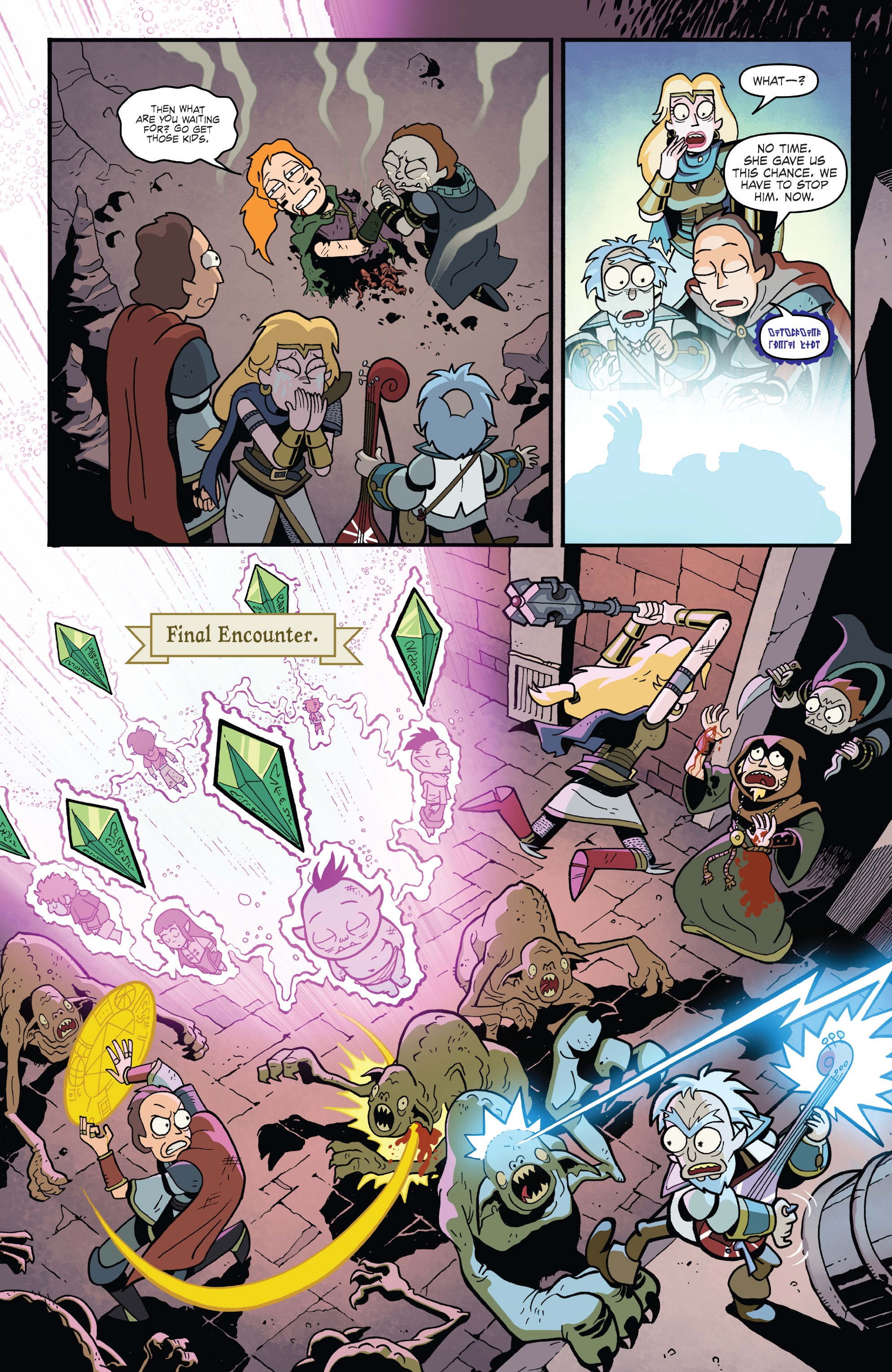 Read online Rick and Morty vs Dungeons & Dragons comic -  Issue #4 - 21