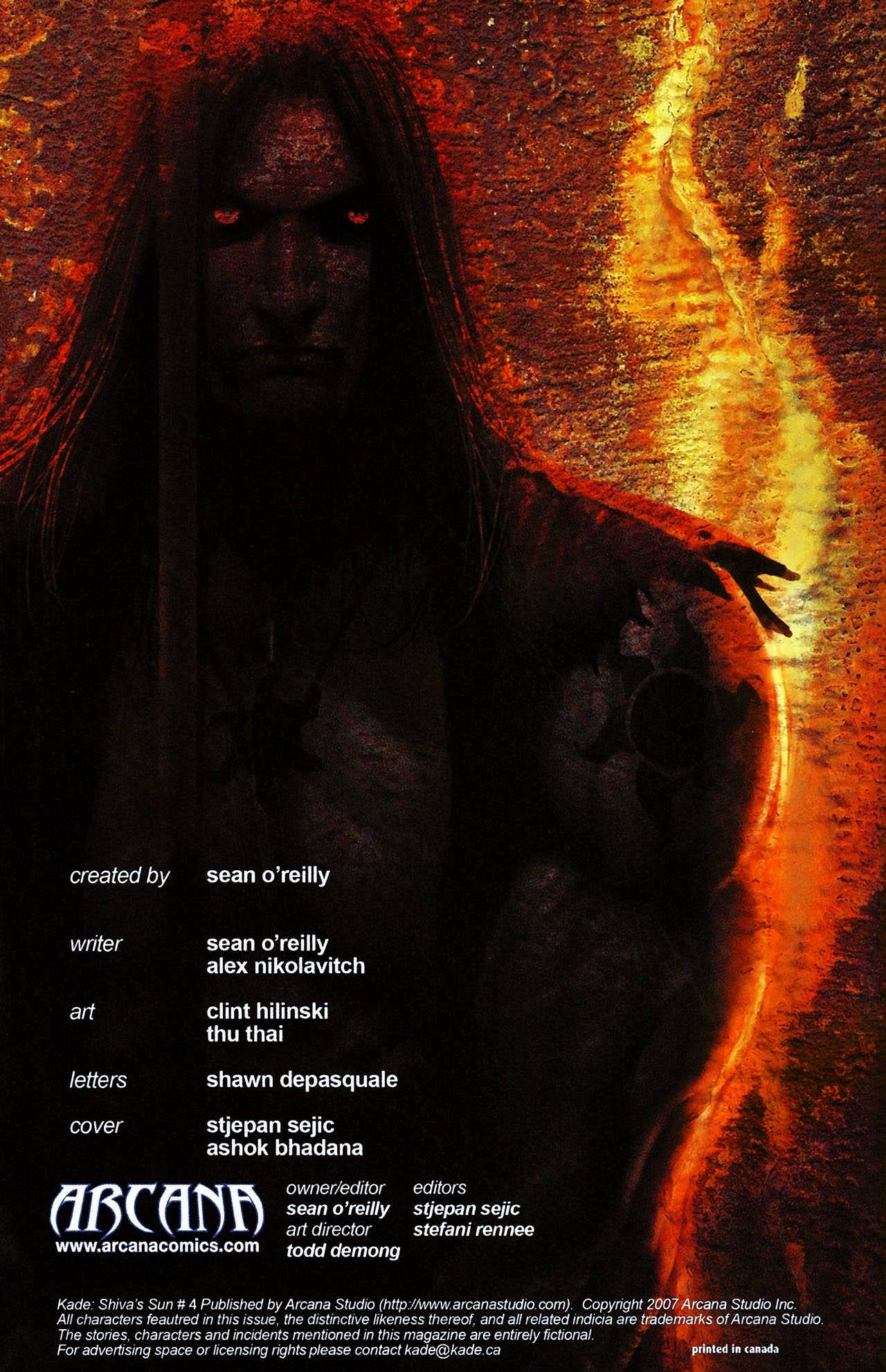 Read online Kade: Shiva's Sun comic -  Issue #4 - 2