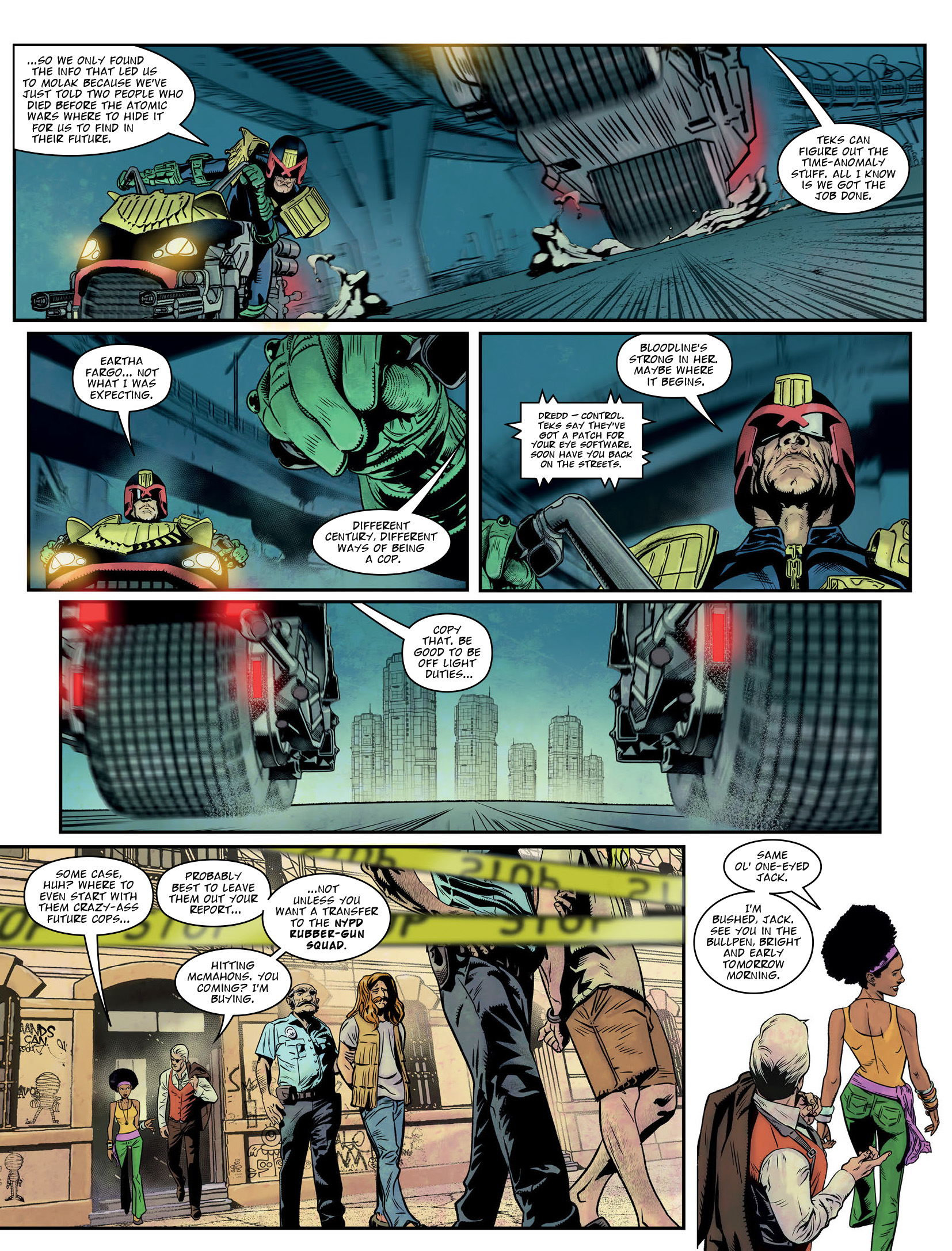 Read online Judge Dredd Megazine (Vol. 5) comic -  Issue #456 - 13