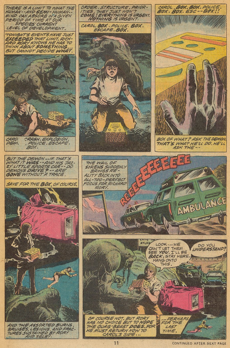 Read online Man-Thing (1974) comic -  Issue #20 - 8