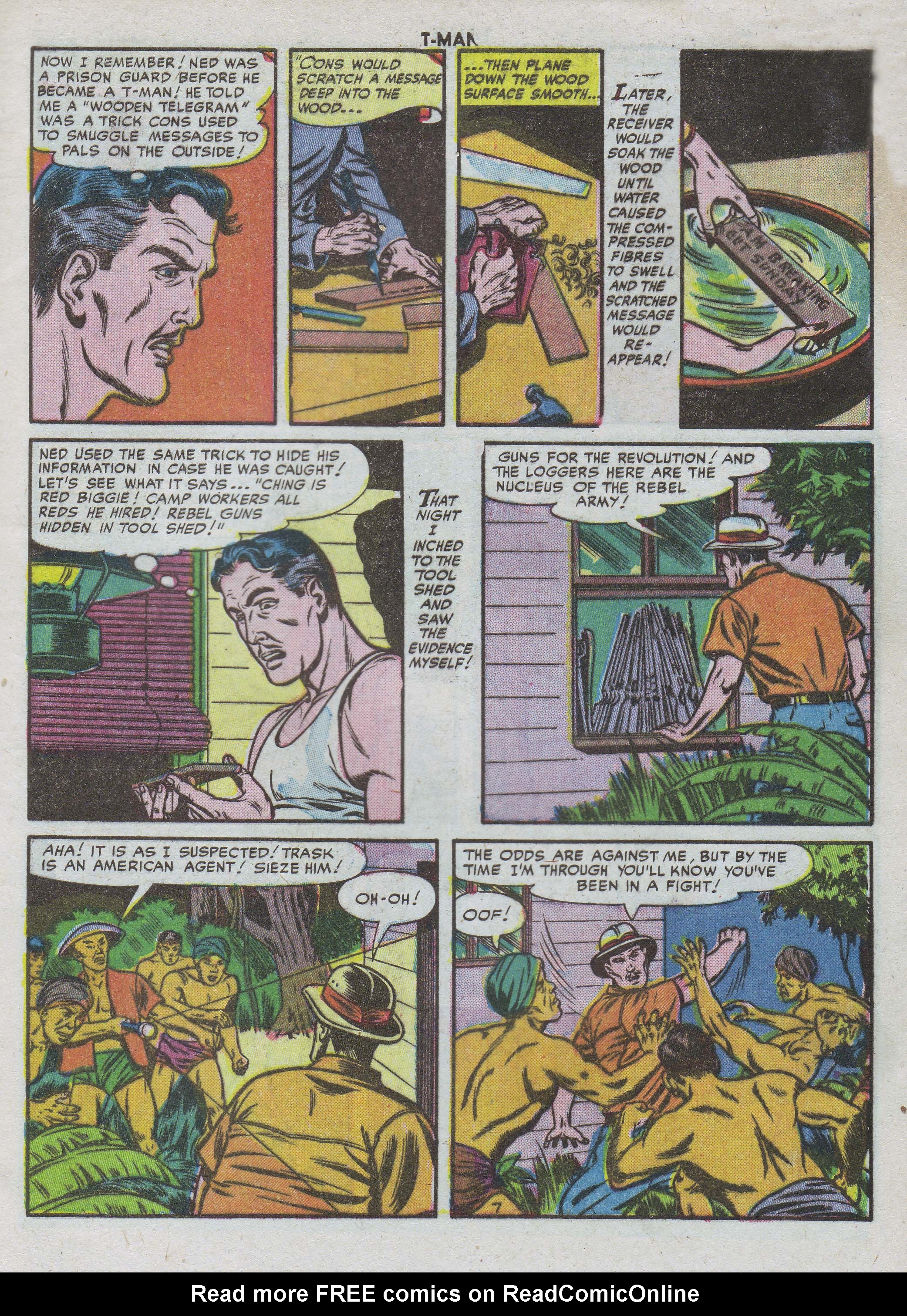 Read online T-Man: World Wide Trouble Shooter comic -  Issue #8 - 9