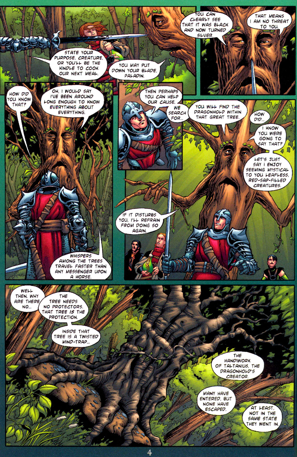 Read online Dungeons And Dragons: In The Shadow Of Dragons comic -  Issue #5 - 5