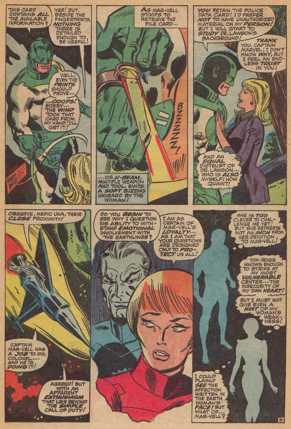 Captain Marvel (1968) Issue #7 #7 - English 9