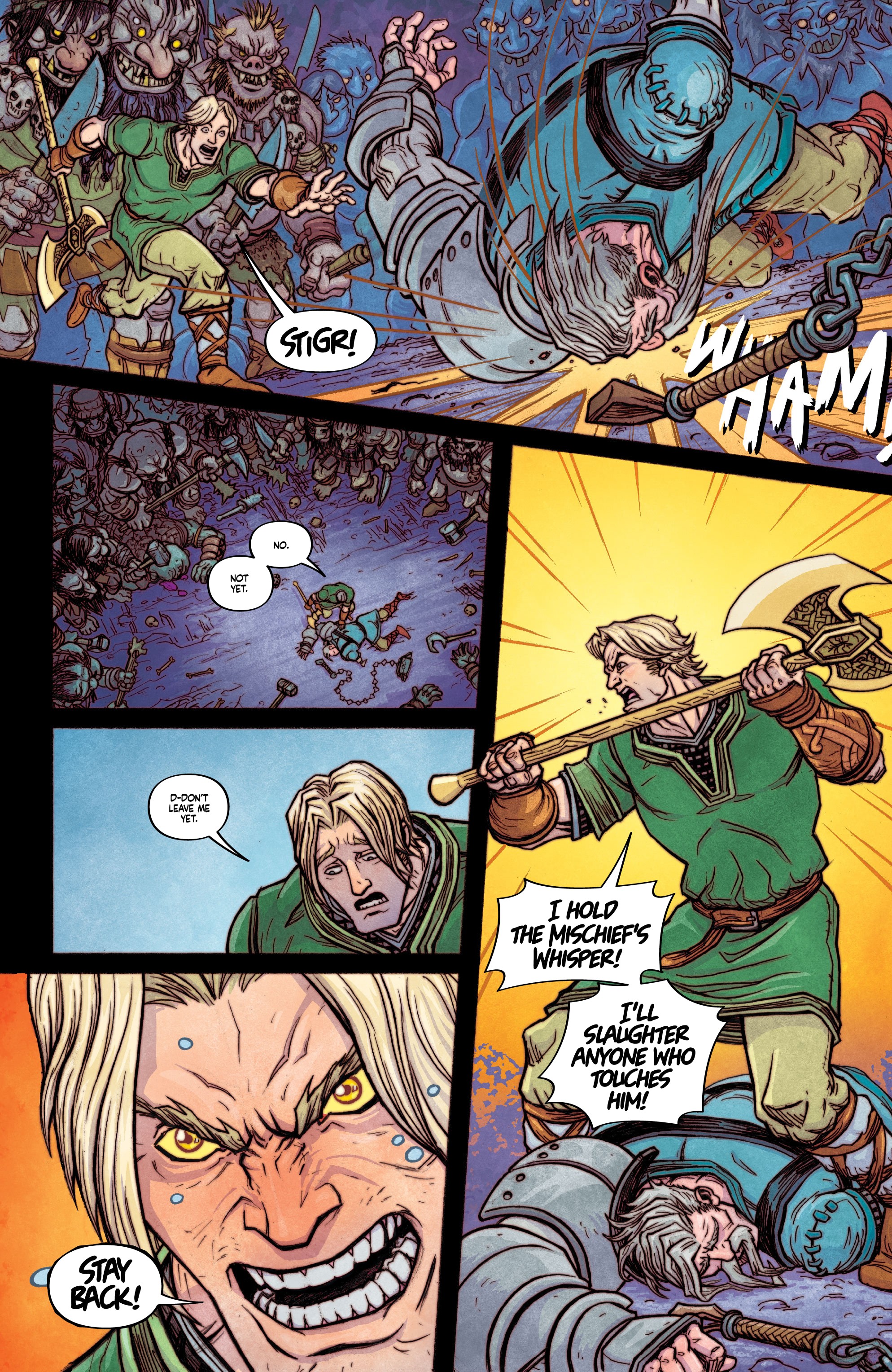 Read online Beware the Eye of Odin comic -  Issue #3 - 21