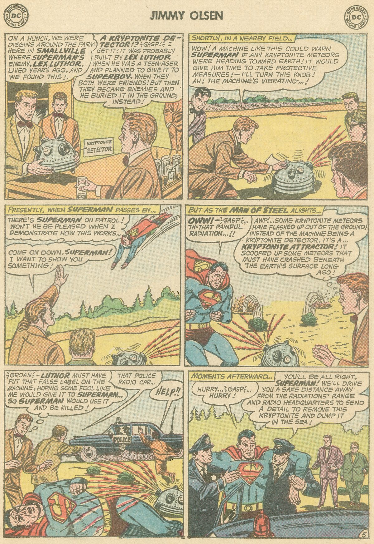 Read online Superman's Pal Jimmy Olsen comic -  Issue #70 - 7